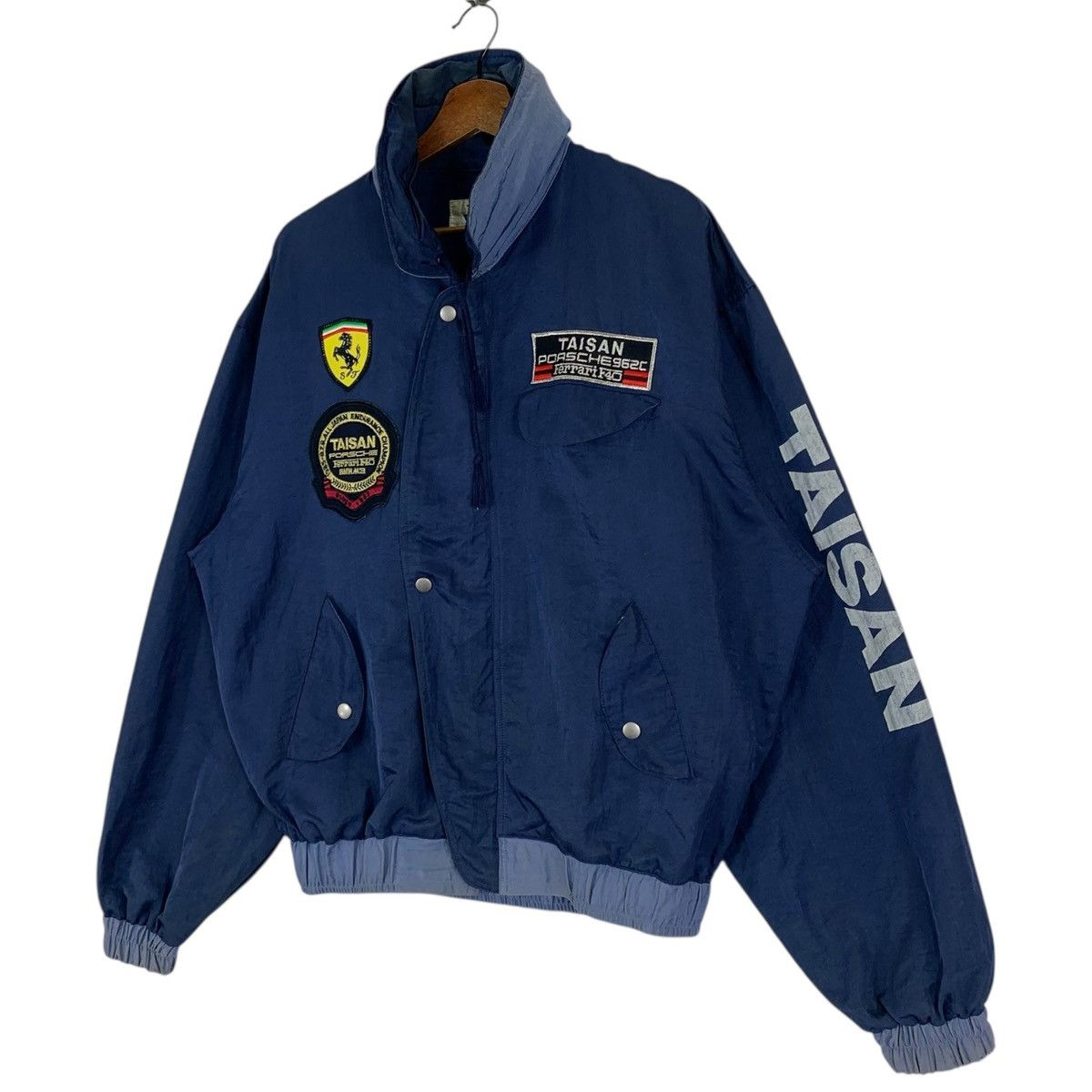 Sports Specialties VINTAGE TEAM TAISAN FERRARI SPORTSWEAR BOMBER JACKET Size US L / EU 52-54 / 3 - 2 Thumbnail