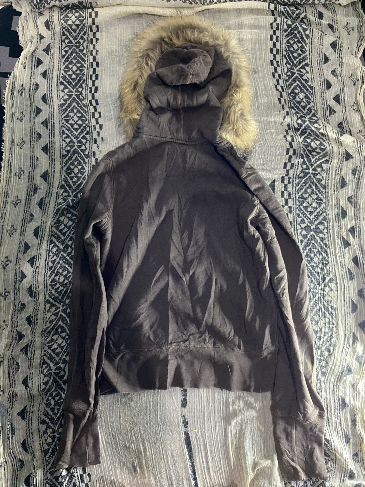 If Six Was Nine × Japanese Brand × Polo Ralph Lauren Polo ralph lauren faux fur distressed hoodie Size US XS / EU 42 / 0 - 2 Thumbnail