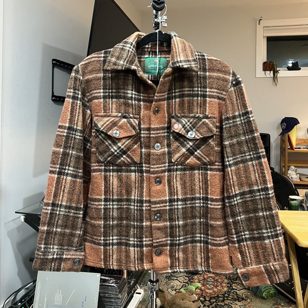 Vintage vintage lumber-jac wool shirt jacket made in canada Size US S / EU 44-46 / 1 - 1 Thumbnail