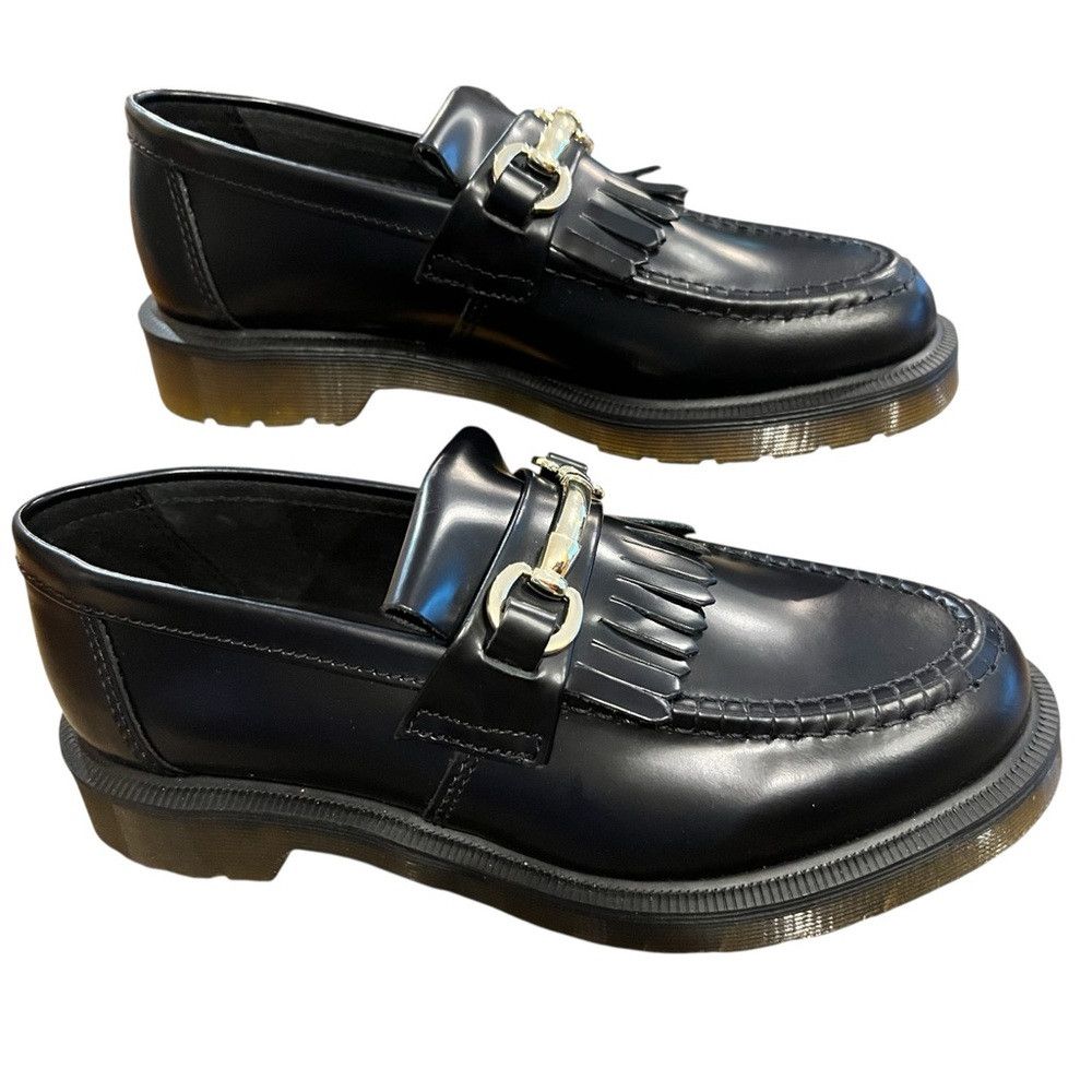 Dr. Martens Dr Martens Adrian Snaffle Loafers Women’s 8 Black Smooth Le Size US 8 / IT 38 - 3 Thumbnail