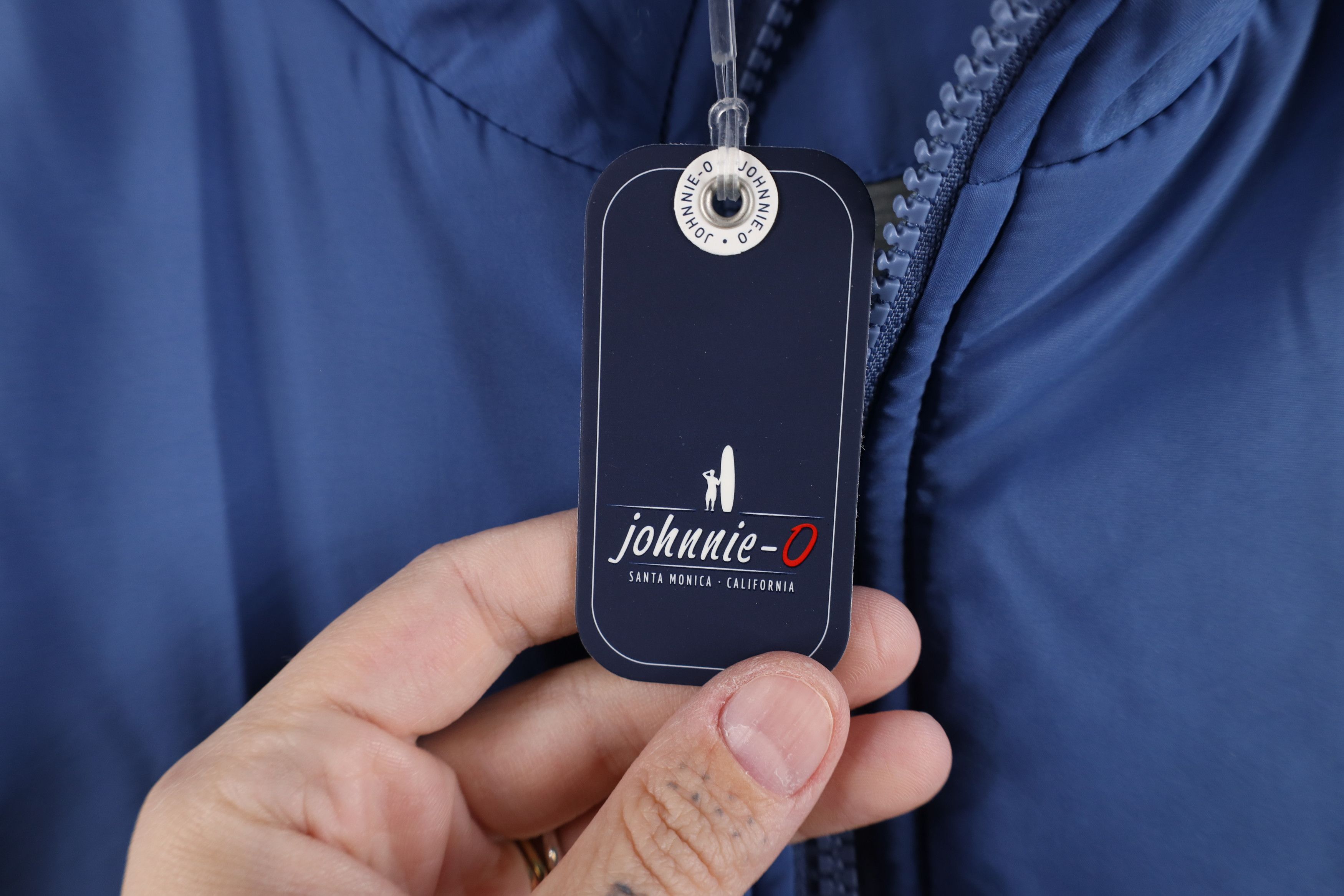 johnnie-O New Johnnie O Full Zip Golfing Puffer Vest Jacket Blue Size US XL / EU 56 / 4 - 6 Thumbnail