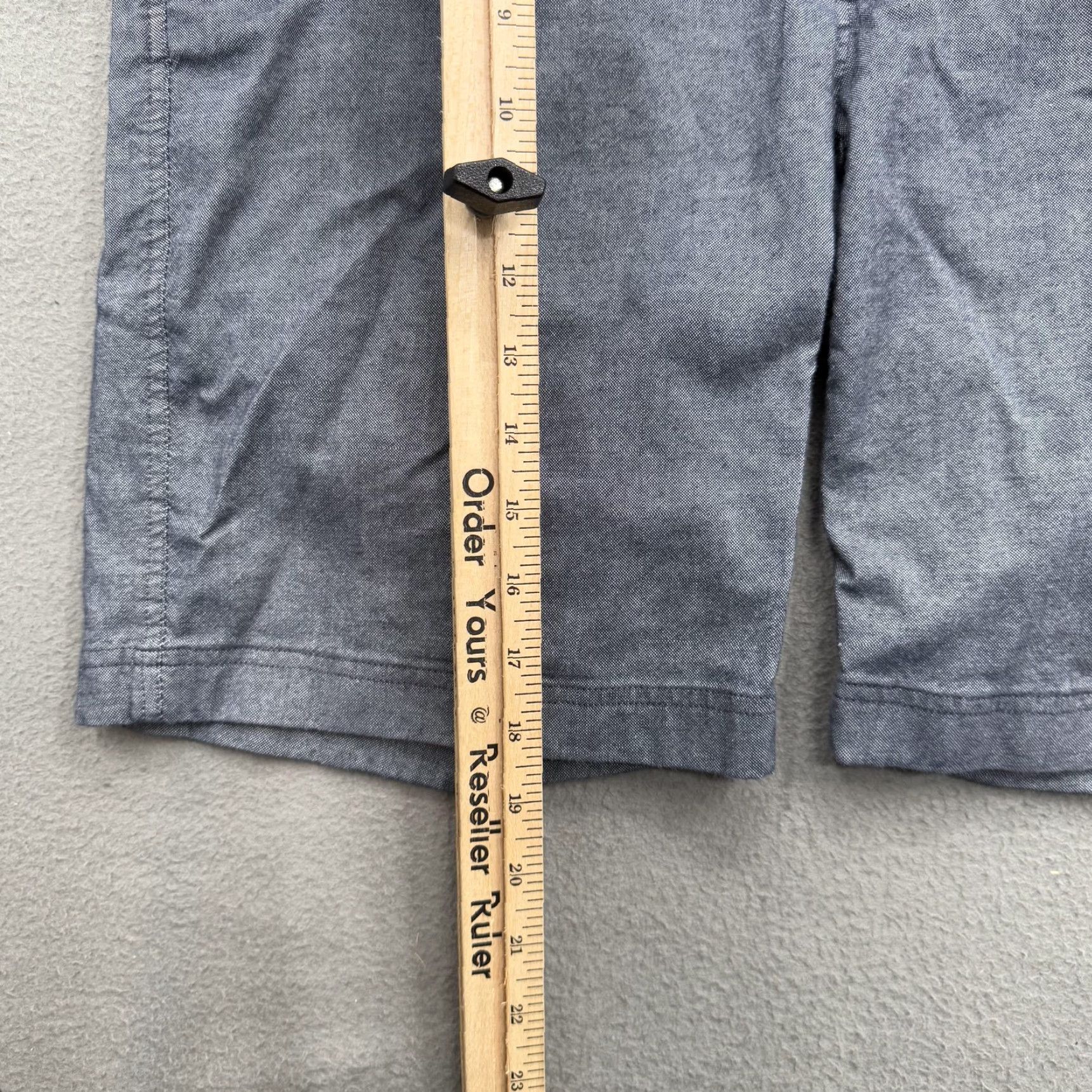 Lululemon Lululemon Shorts Mens 32 Blue Chino Athleisure Relaxed Fit Cotton Blend Size US 32 / EU 48 - 6 Thumbnail