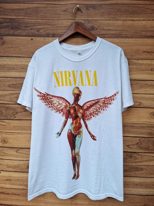 Vintage 🔥RARE🔥 Vintage nirvana in utero 00s nevermind shirt