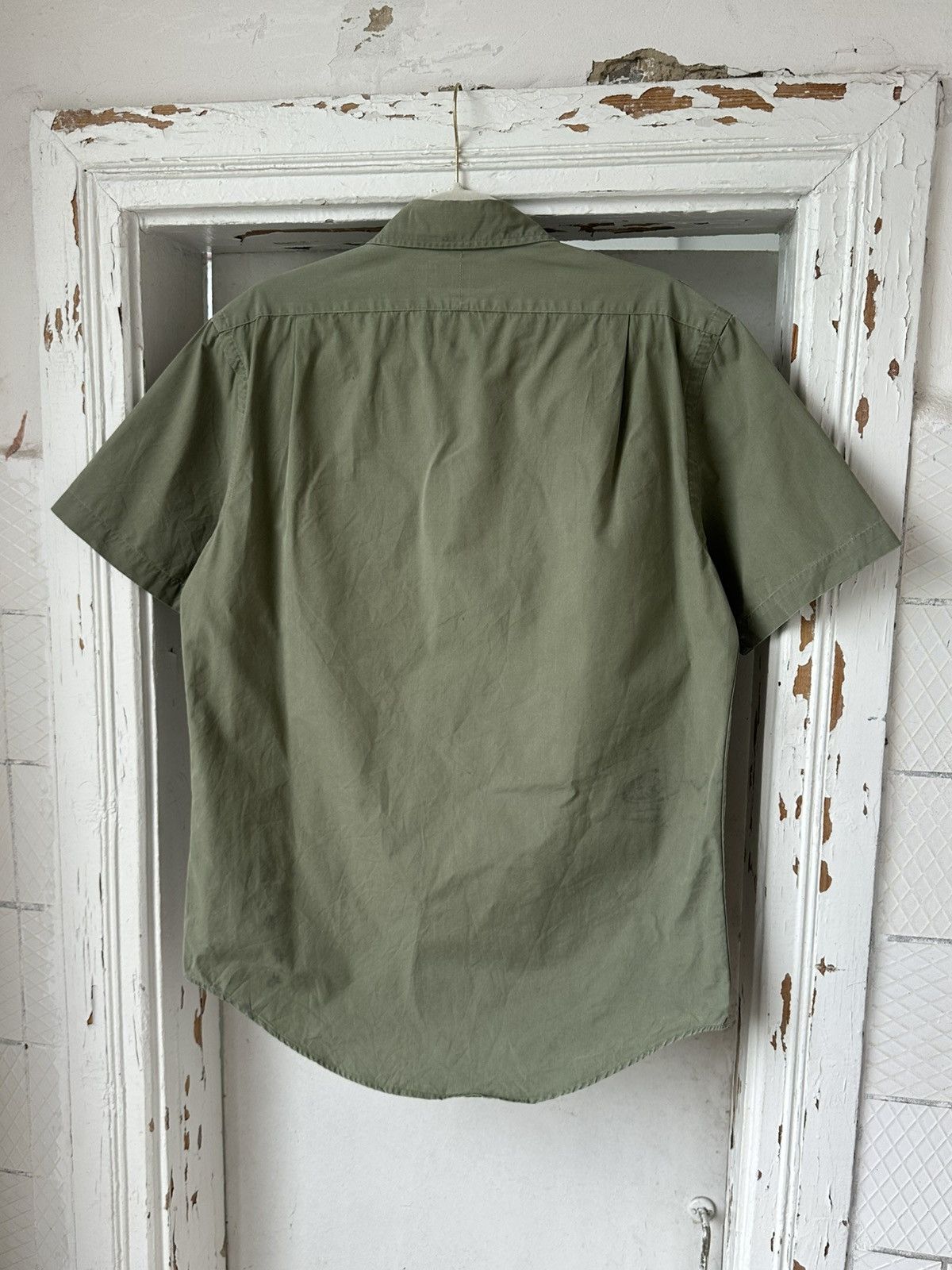 Ralph Lauren Vintage Ralph Lauren Military Khaki Shirt Size US M / EU 48-50 / 2 - 11 Thumbnail