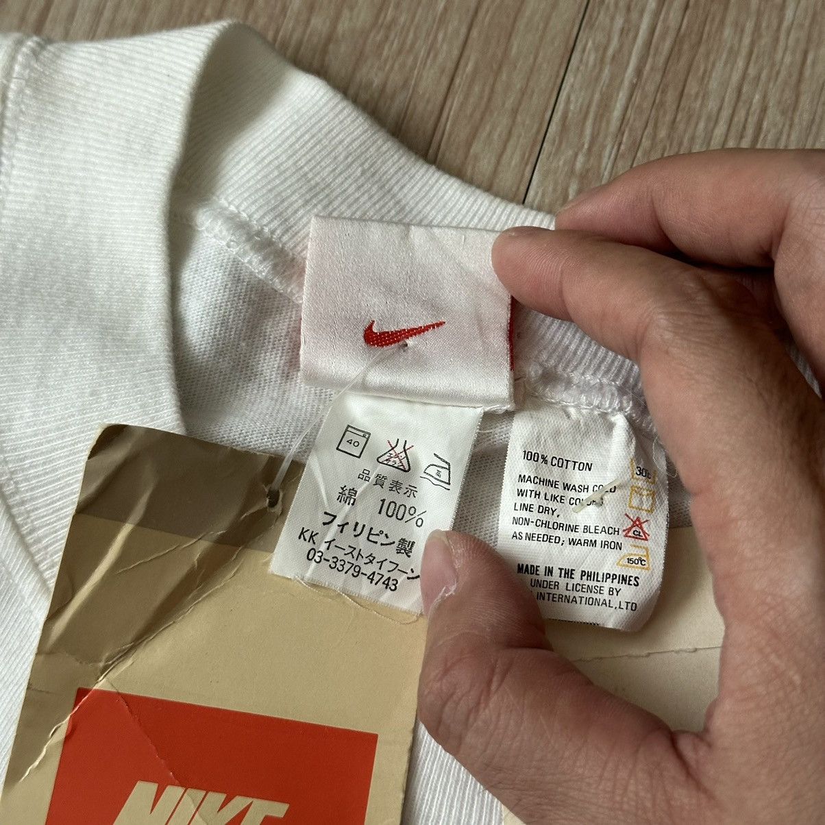 Band Tees × Nike × Vintage Vintage Nike 1992 Godzilla Vs Charles Barkley T Shirt Size US L / EU 52-54 / 3 - 9 Thumbnail