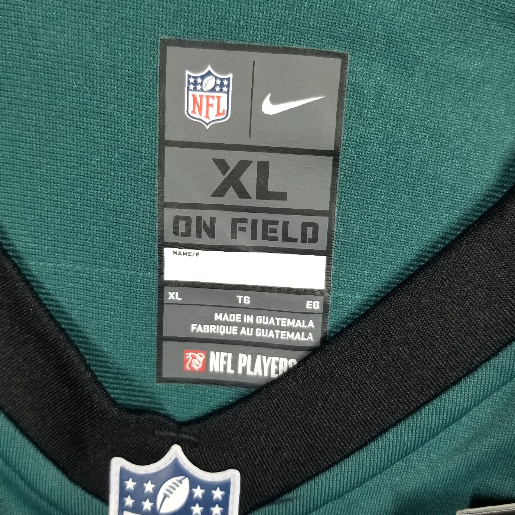 Nike VINTAGE Nike Philadelphia Eagles Super Bowl Jersey Short Sleeve Men's XL Black 90s Sports Fan Gift Size US XL / EU 56 / 4 - 3 Thumbnail