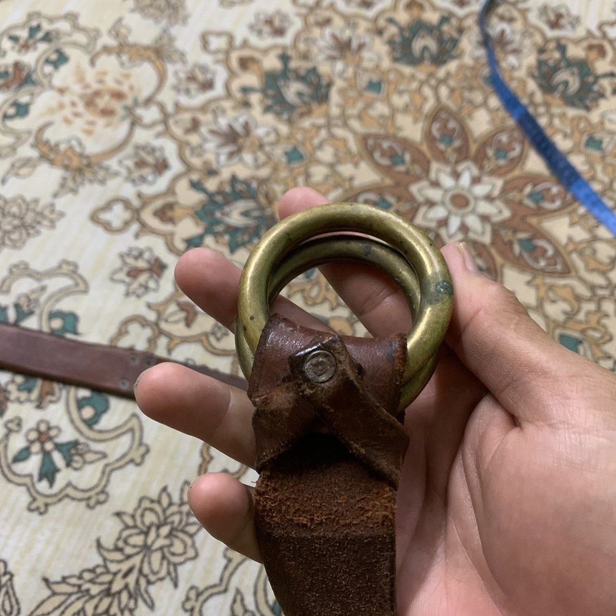 Polo Ralph Lauren POLO RALPH LAUREN LEATHER BELTS O-RING DOUBLE Size ONE SIZE - 10 Thumbnail