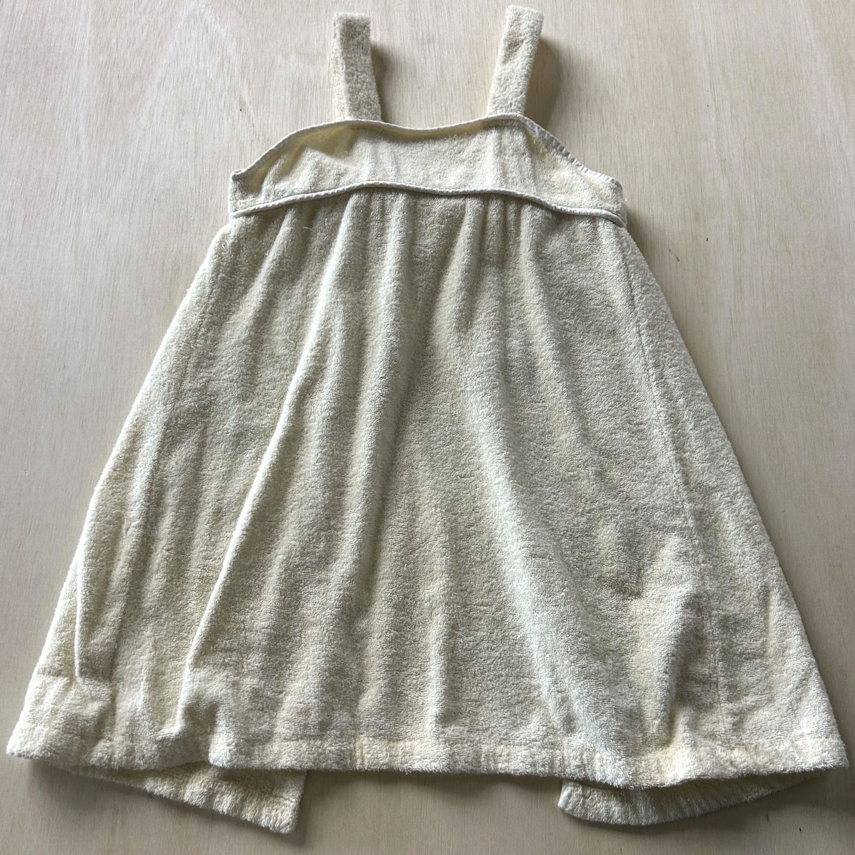 Vintage Y2K Terry Cloth Monkey Embroidered Sleeveless Sundress Cover Up - Women/M Size M / US 6-8 / IT 42-44 - 2 Thumbnail