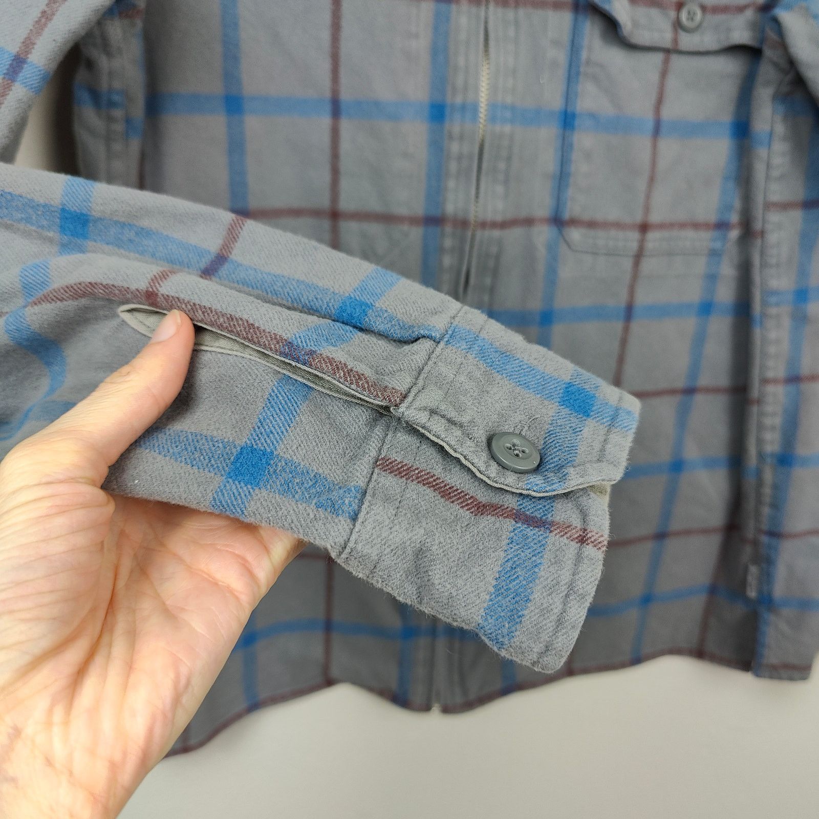 Carhartt Wip Carhartt WIP Linn Overshirt Mens Small Full Zip Gray Plaid Size US S / EU 44-46 / 1 - 3 Thumbnail