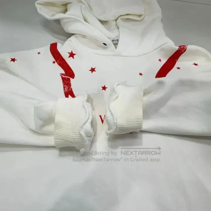 Givenchy Givenchy Letter Print Hooded Long-Sleeve Sweatshirt. Size US XS / EU 42 / 0 - 5 Thumbnail