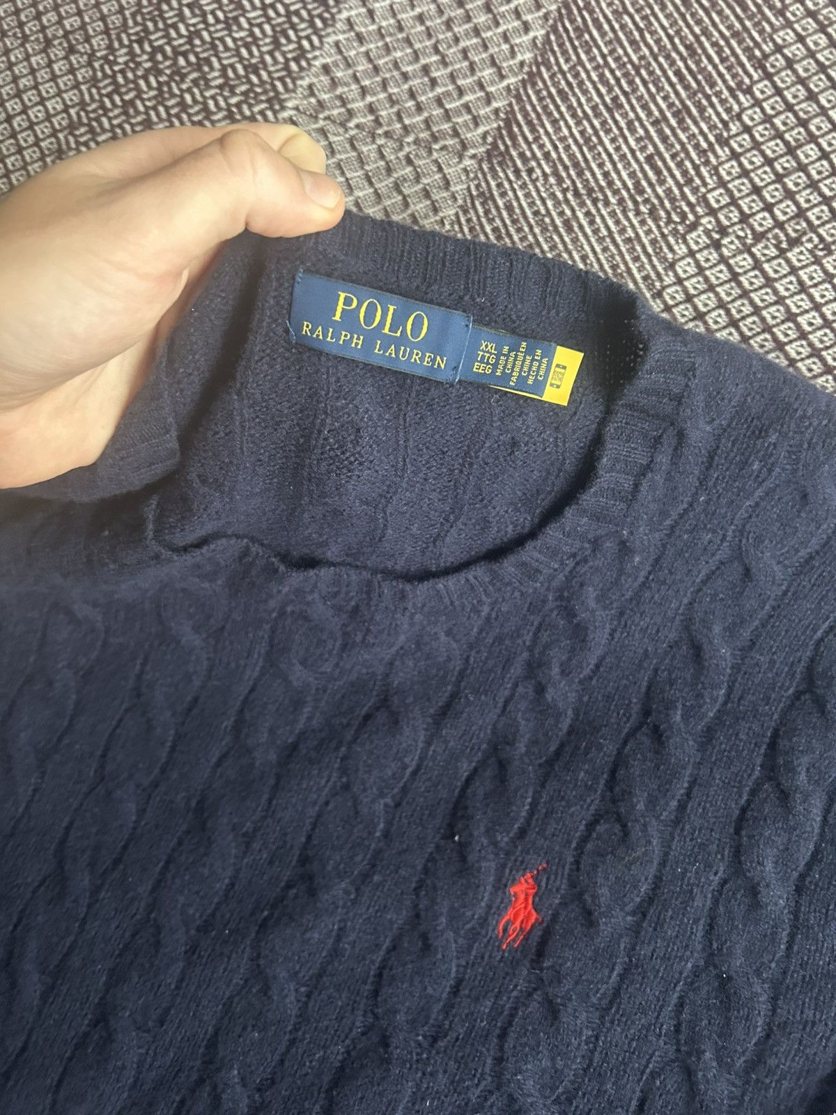 Polo Ralph Lauren Polo Ralph Lauren Cable Knitted Sweater Streetwear Style XXL Size US XXL / EU 58 / 5 - 5 Thumbnail