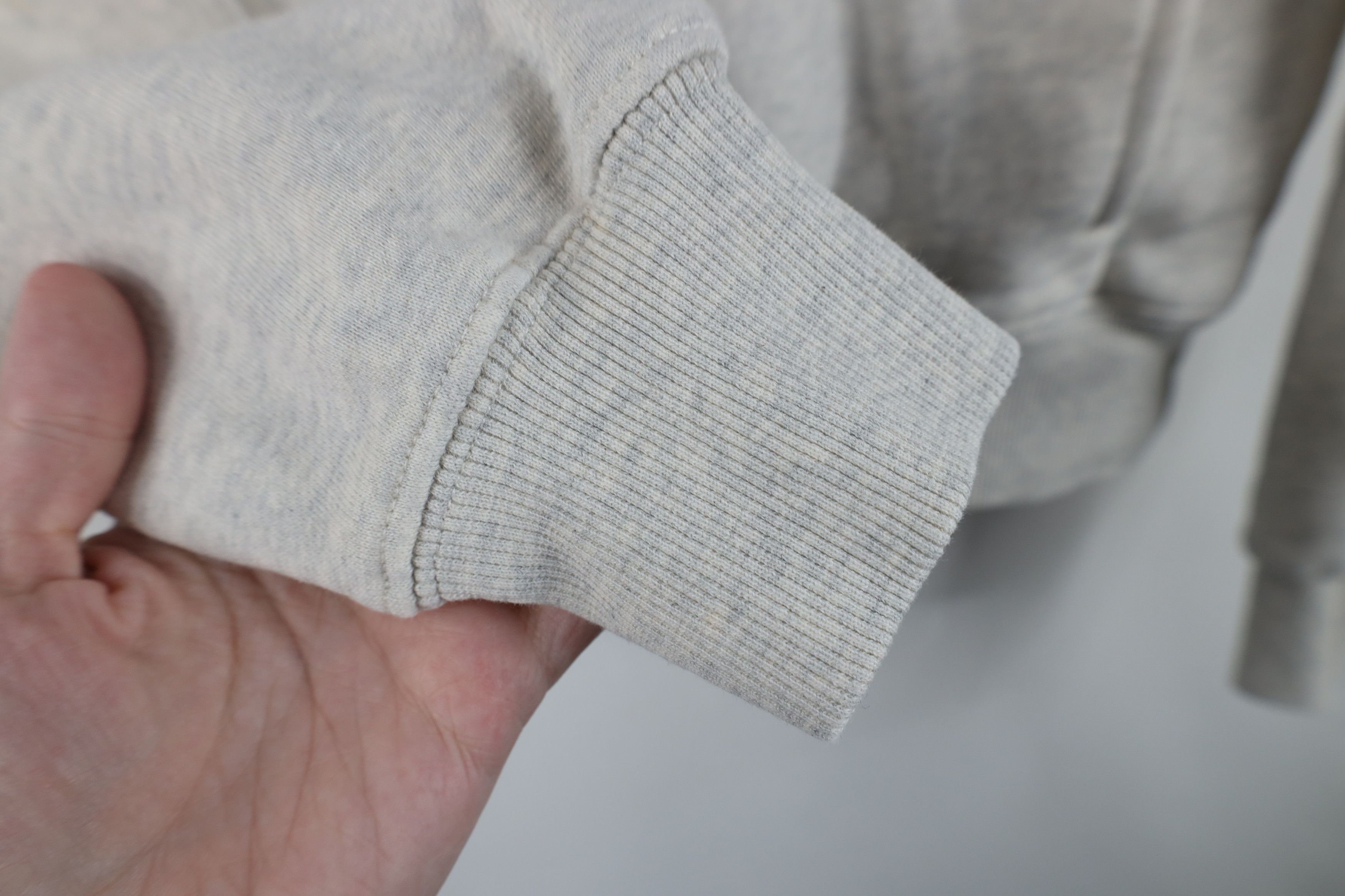 Vintage Beardedgoat Overnight Hoodie Sweatshirt Heather Gray Size M / US 6-8 / IT 42-44 - 7 Thumbnail