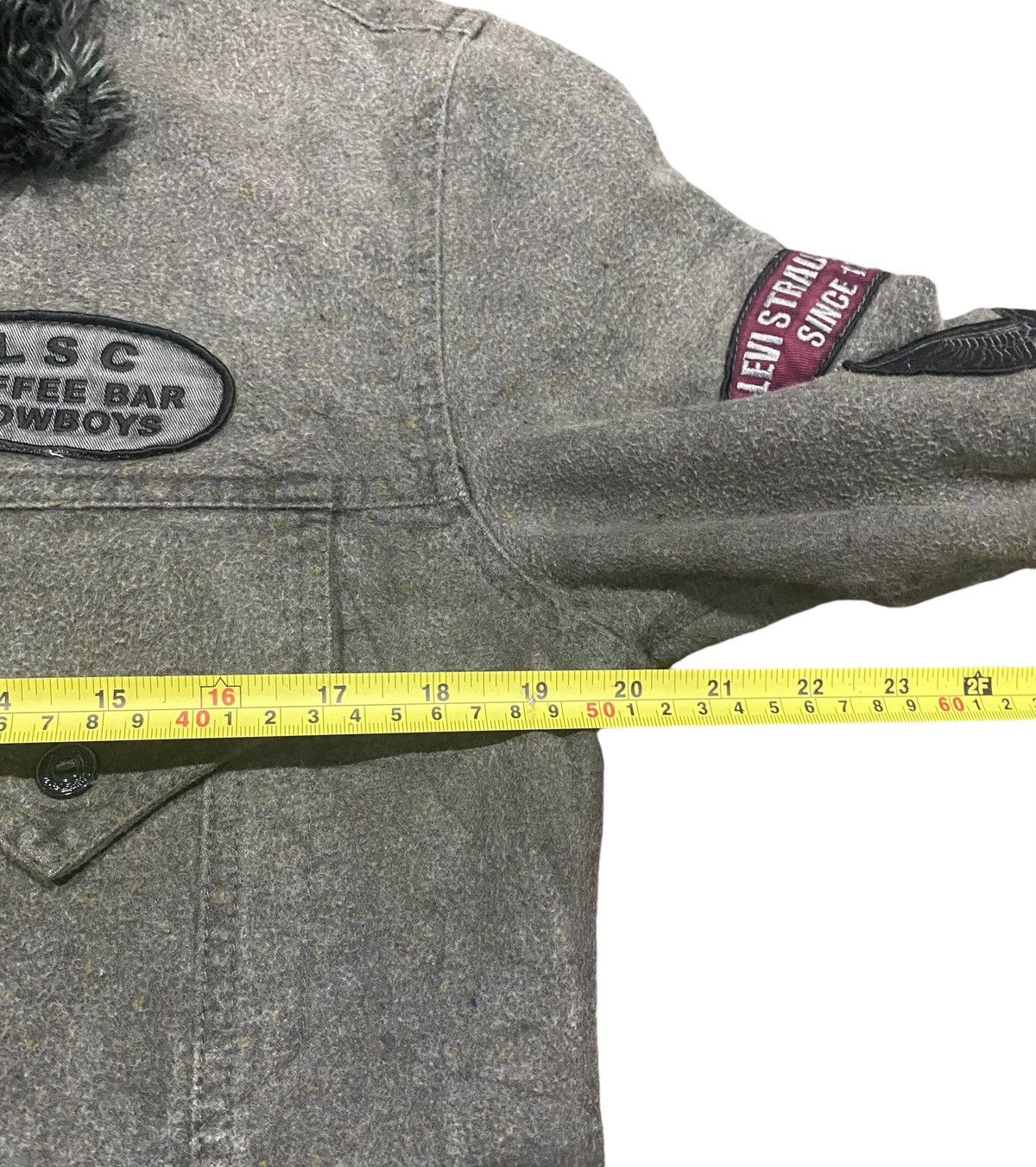 Levi's Vtg🔥LEVI’S RED TAB Patches Softneck Zipper Jacket (M) Size US M / EU 48-50 / 2 - 16 Thumbnail