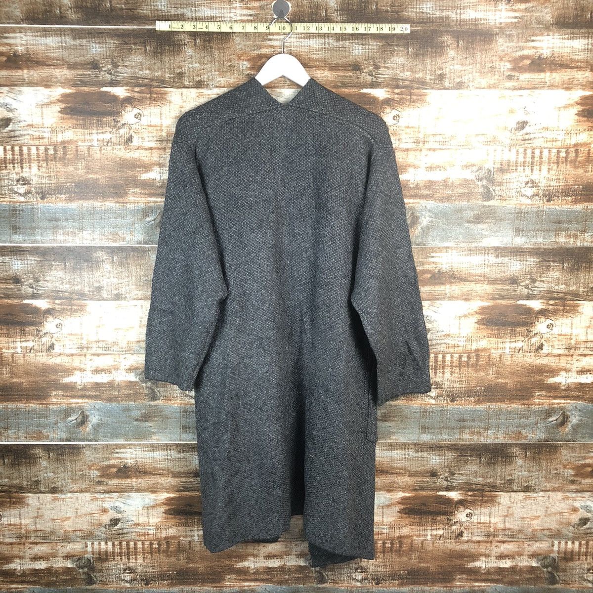 Homespun Knitwear Uniqlo Grey long Cardigan Knitwear #A2275 Size US S / EU 44-46 / 1 - 14 Thumbnail