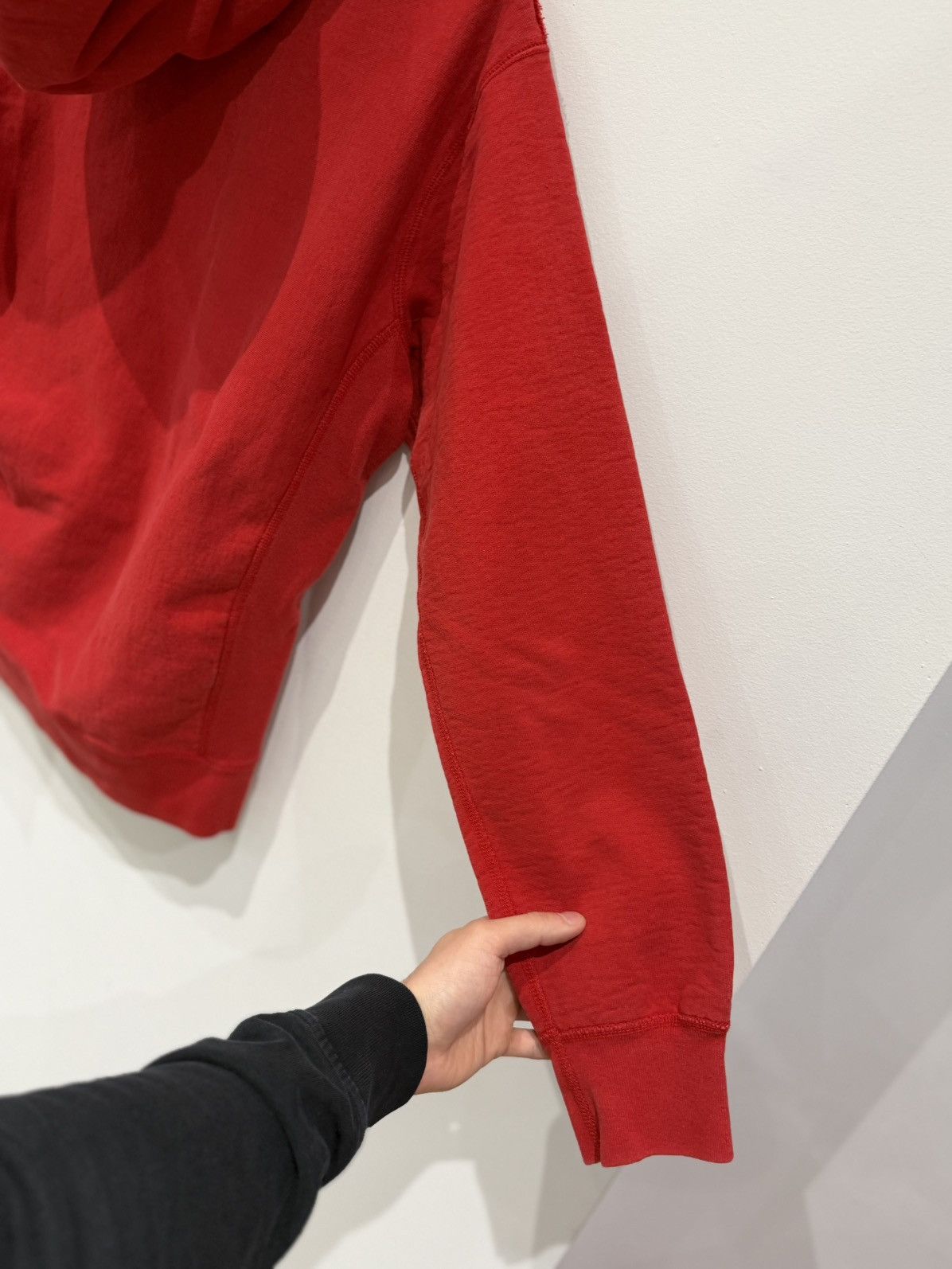 Supreme Supreme Embroidered Outline Hooded Sweatshirt Red Size US M / EU 48-50 / 2 - 8 Thumbnail