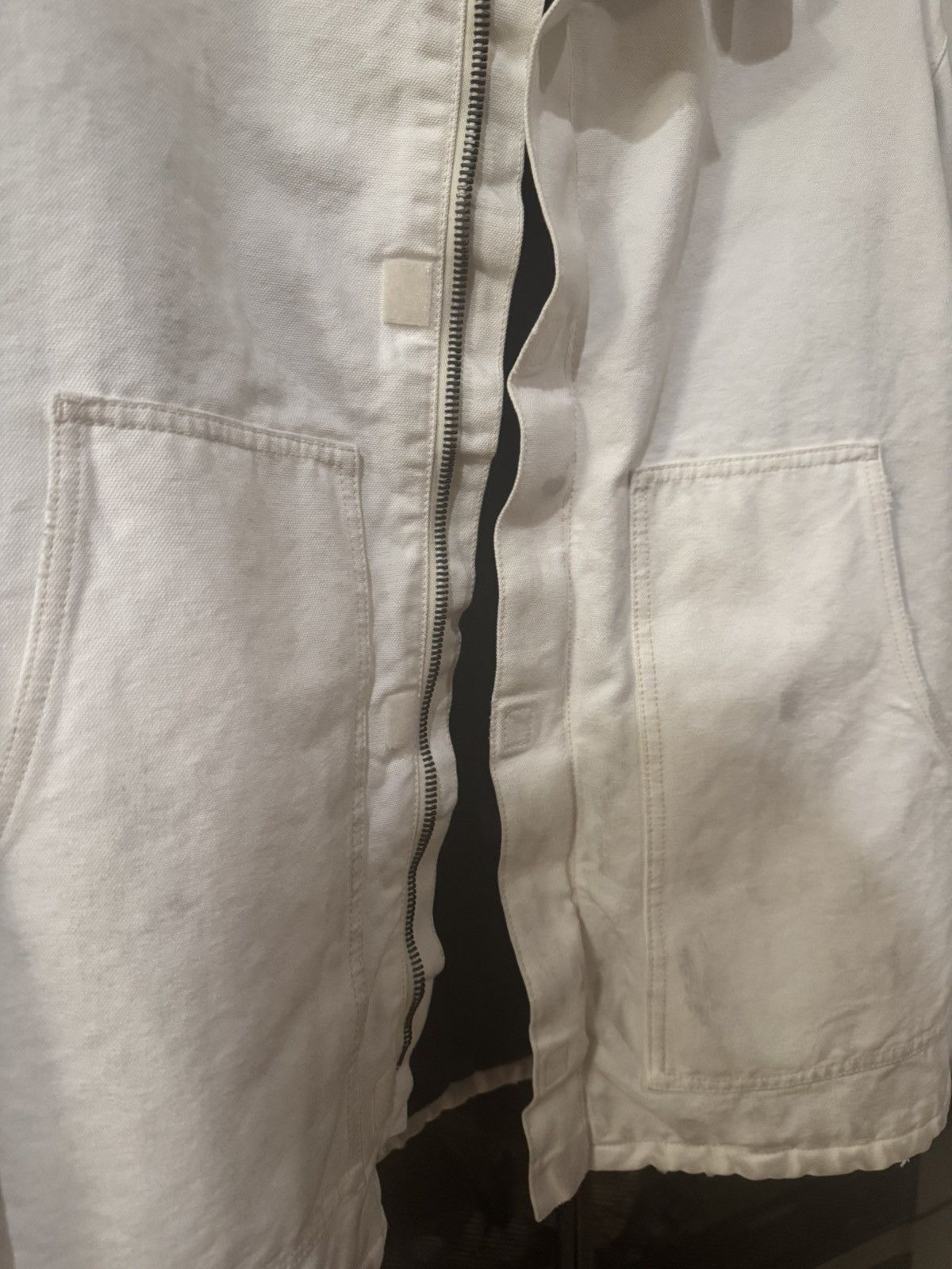 Prada Prada White Cotton Jacket Size US S / EU 44-46 / 1 - 5 Thumbnail