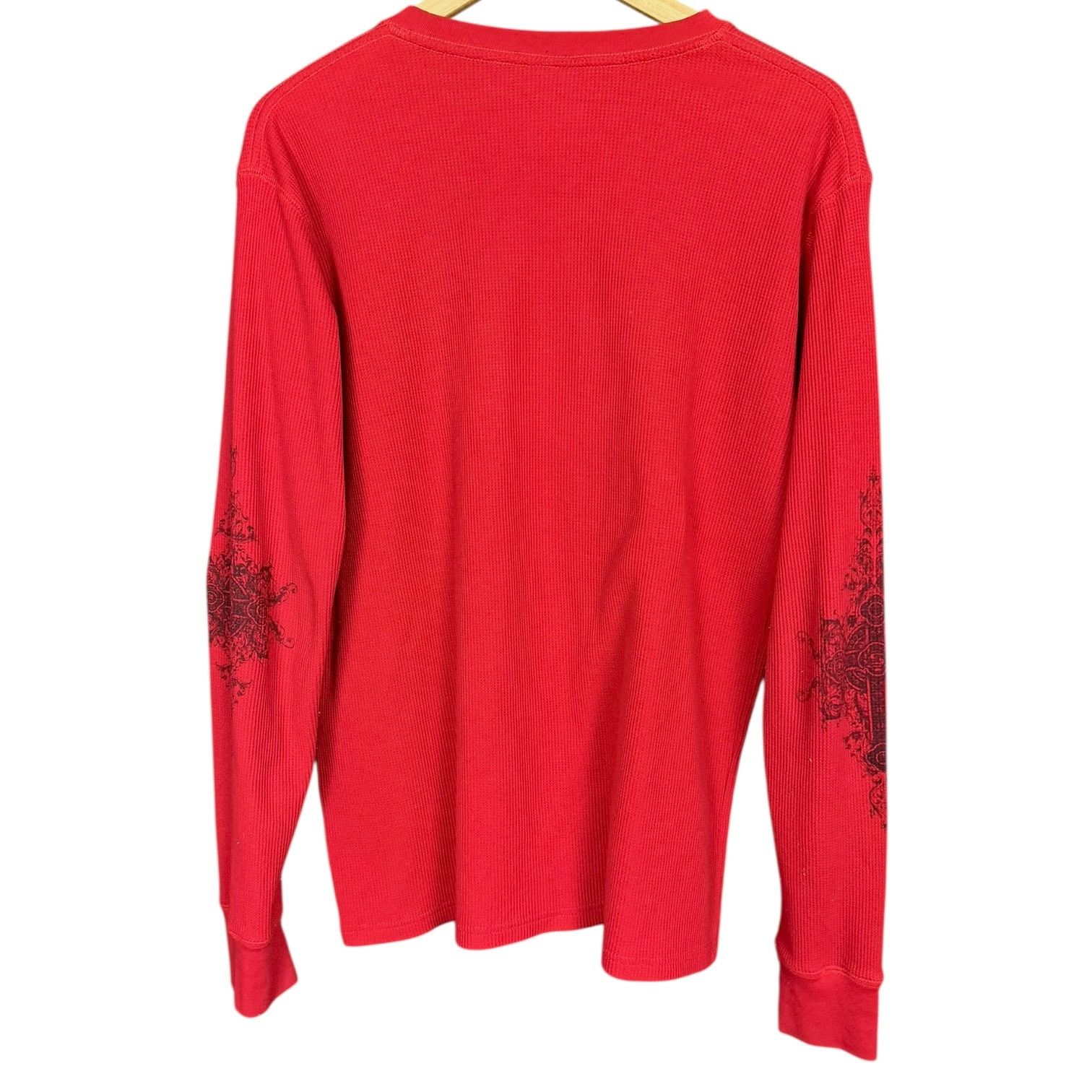 UFC Y2K UFC Ultimate Fighting Sinister L/S Red Waffle Shirt L Size US L / EU 52-54 / 3 - 4 Thumbnail