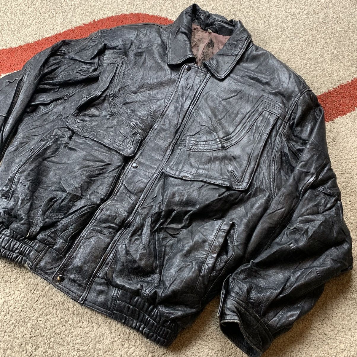 Genuine Leather Pour La Richarde Leather Jacket Size US L / EU 52-54 / 3 - 4 Thumbnail