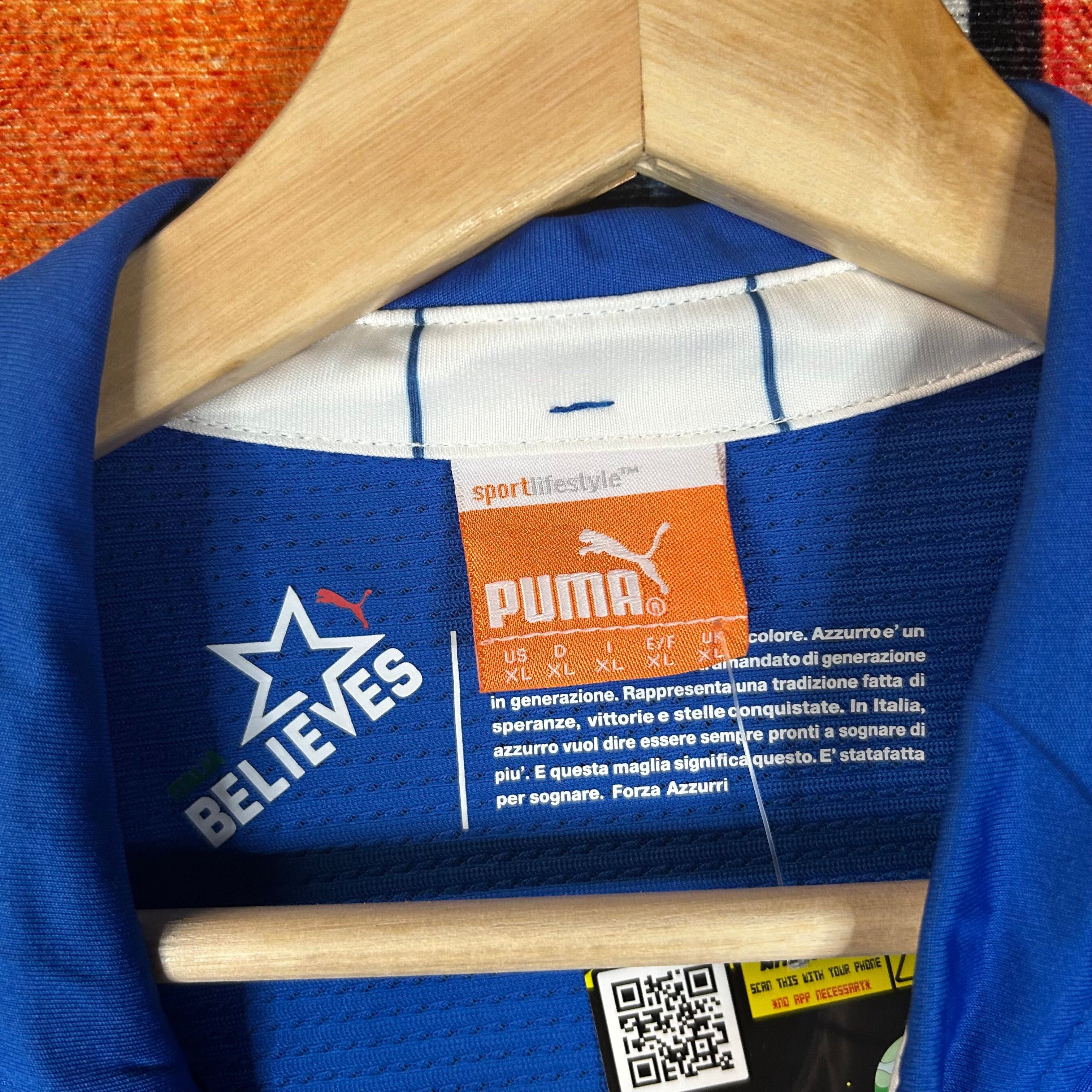 Puma Puma Italy Team 2014 Home Shirt Soccer Jersey Size US XL / EU 56 / 4 - 3 Thumbnail
