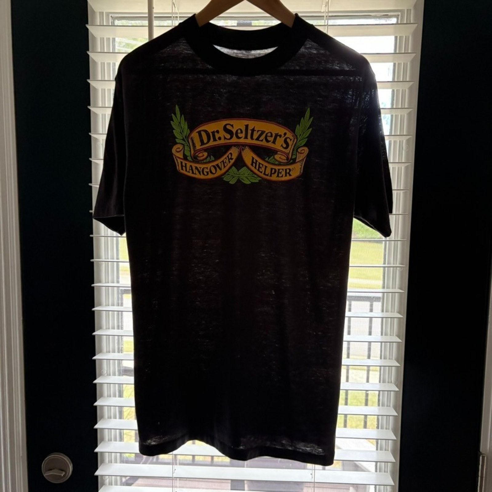 Vintage Vintage Paper Thin Burnout T-Shirt Men's Size L Black Size US L / EU 52-54 / 3 - 2 Thumbnail