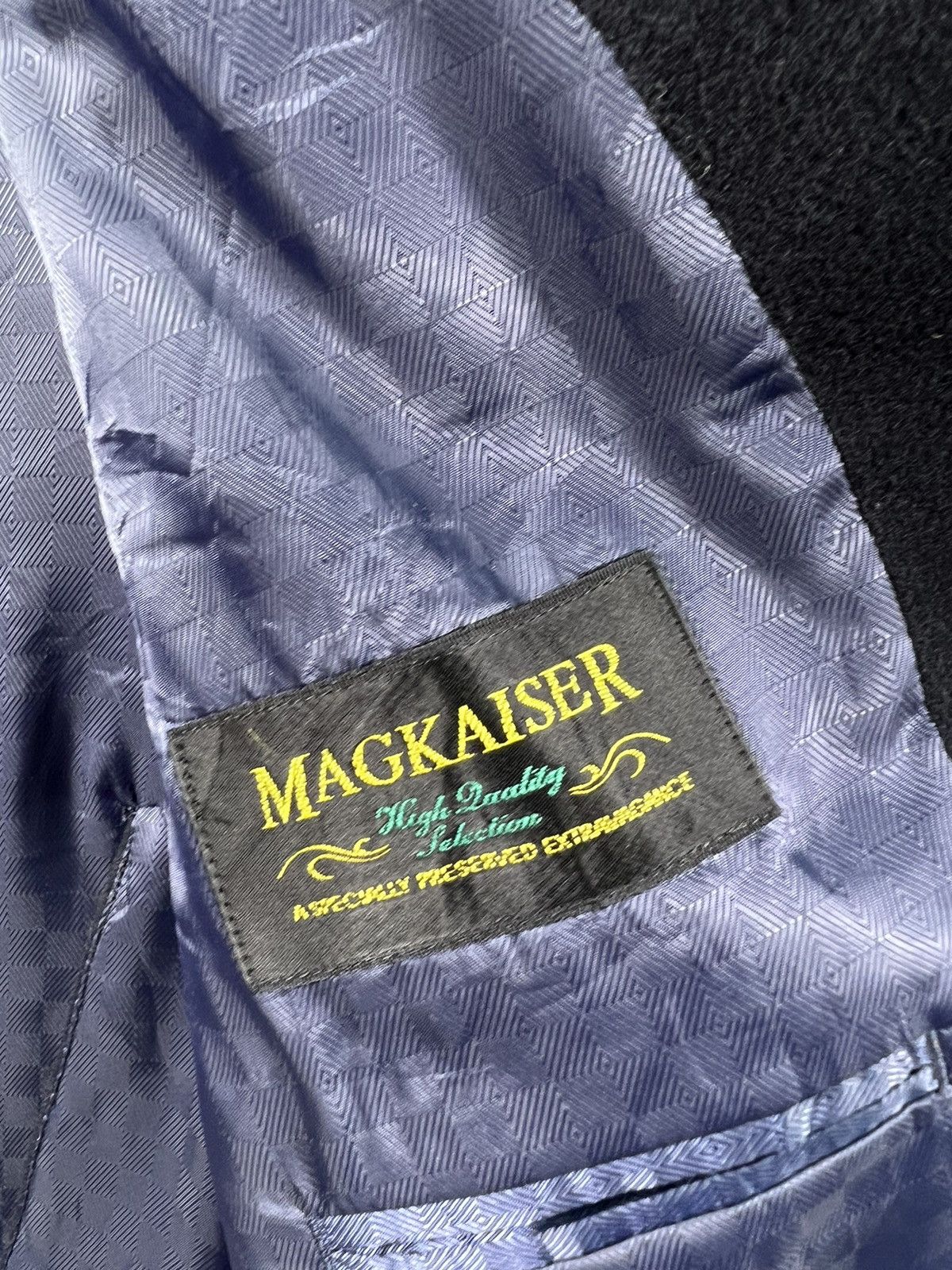 Japanese Brand Magkaiser Pure Cashmere Blazer jacket Size 34S - 7 Thumbnail