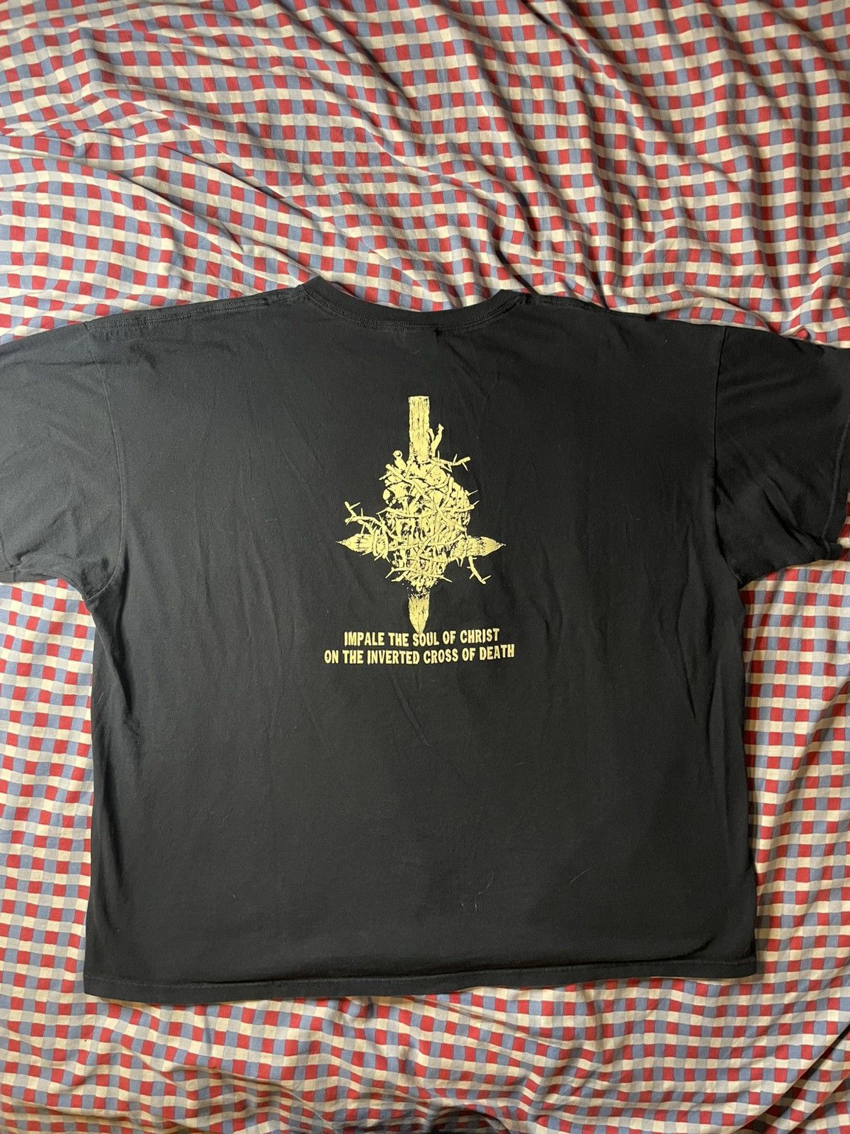 Vintage Vintage Y2K Nunslaughter shirt Size US XXL / EU 58 / 5 - 3 Thumbnail