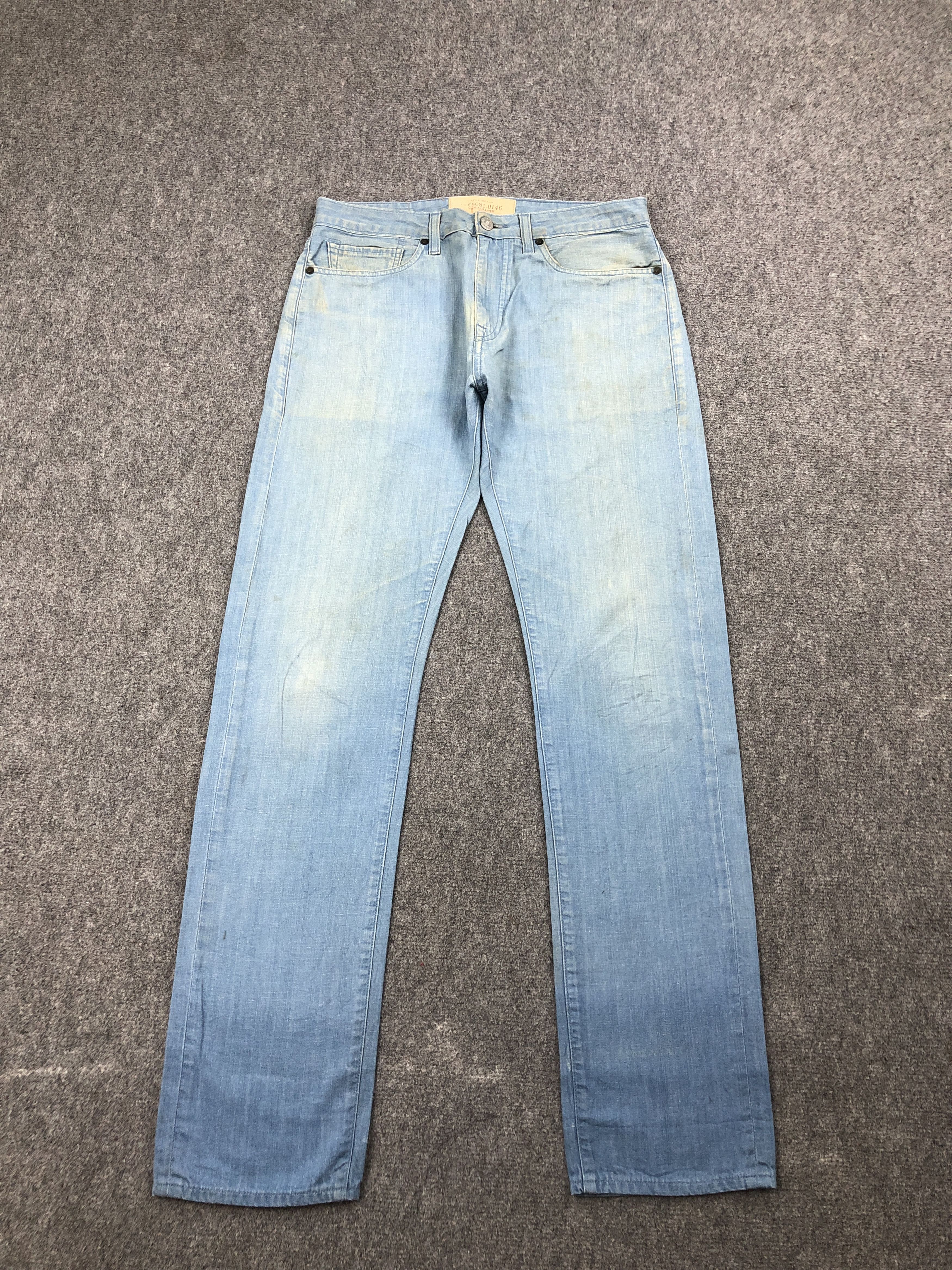 Levi's Vintage Levis Black Tab Made Crafted Light Wash Jeans DP2473 Size US 31 - 1 Thumbnail