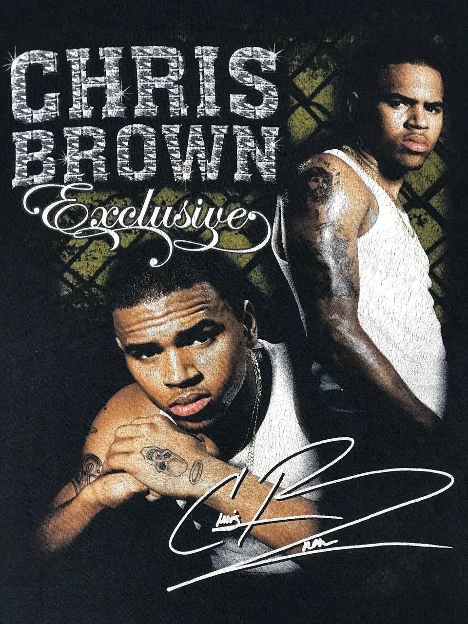 Rap Tees Chris Brown Exclusive tour Size US M / EU 48-50 / 2 - 3 Thumbnail