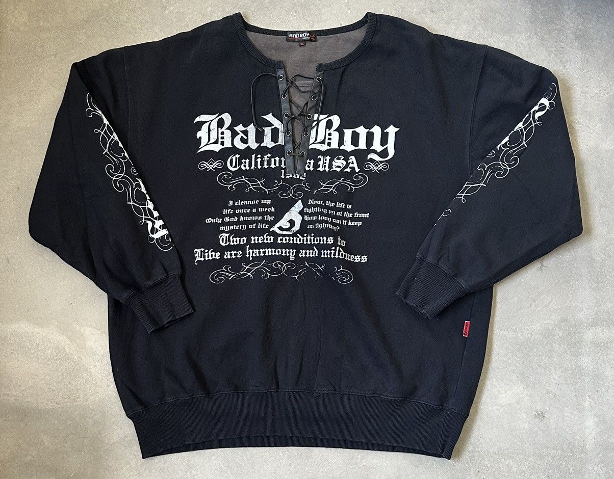 Vintage VINTAGE BAD BOYS LONG SLEEVE TEE Size US XXL / EU 58 / 5 - 1 Thumbnail