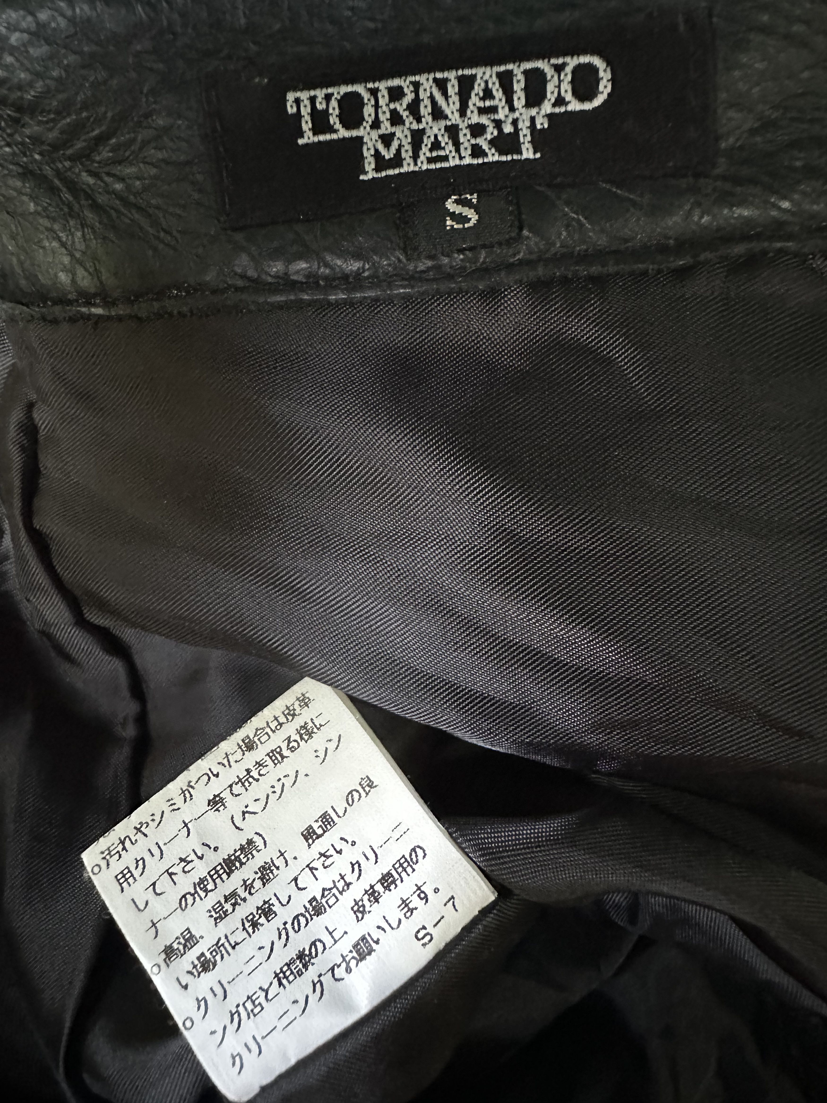 Tornado Mart Vintage Tornado Mart Cowhide Leather Pants Size US 29 - 14 Thumbnail
