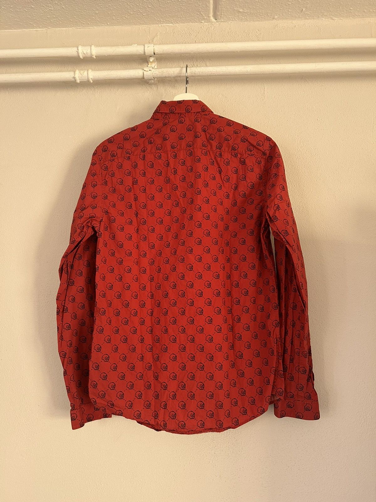 Gucci Gucci Ghost Skull Print Shirt Size US M / EU 48-50 / 2 - 3 Thumbnail