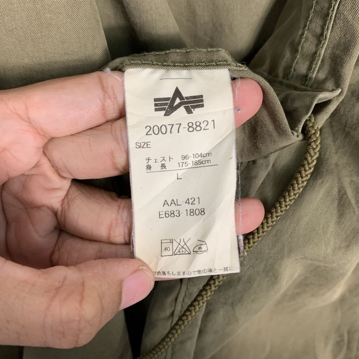 Alpha Industries Vintage Distressed Alpha Industries Military Parka Size US M / EU 48-50 / 2 - 18 Thumbnail