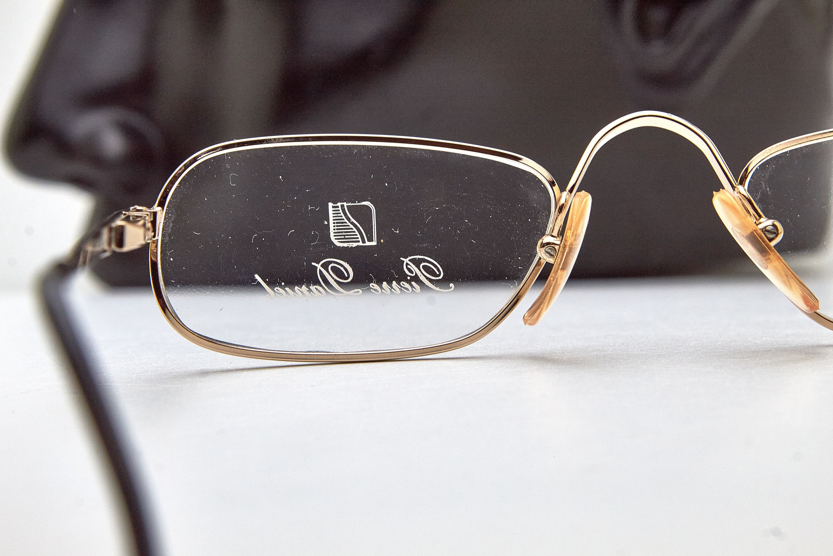 Vintage Old Money Pierre Daniel Gold Half-Oval Quiet-Lux Specs Size ONE SIZE - 5 Thumbnail