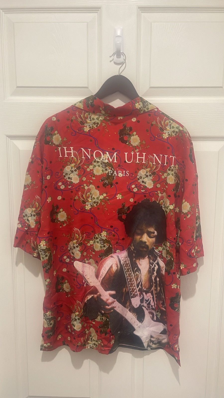 Ih Nom Uh Nit Jimmy Hendrix Limited Edition 100% silk shirt Size US L / EU 52-54 / 3 - 1 Thumbnail