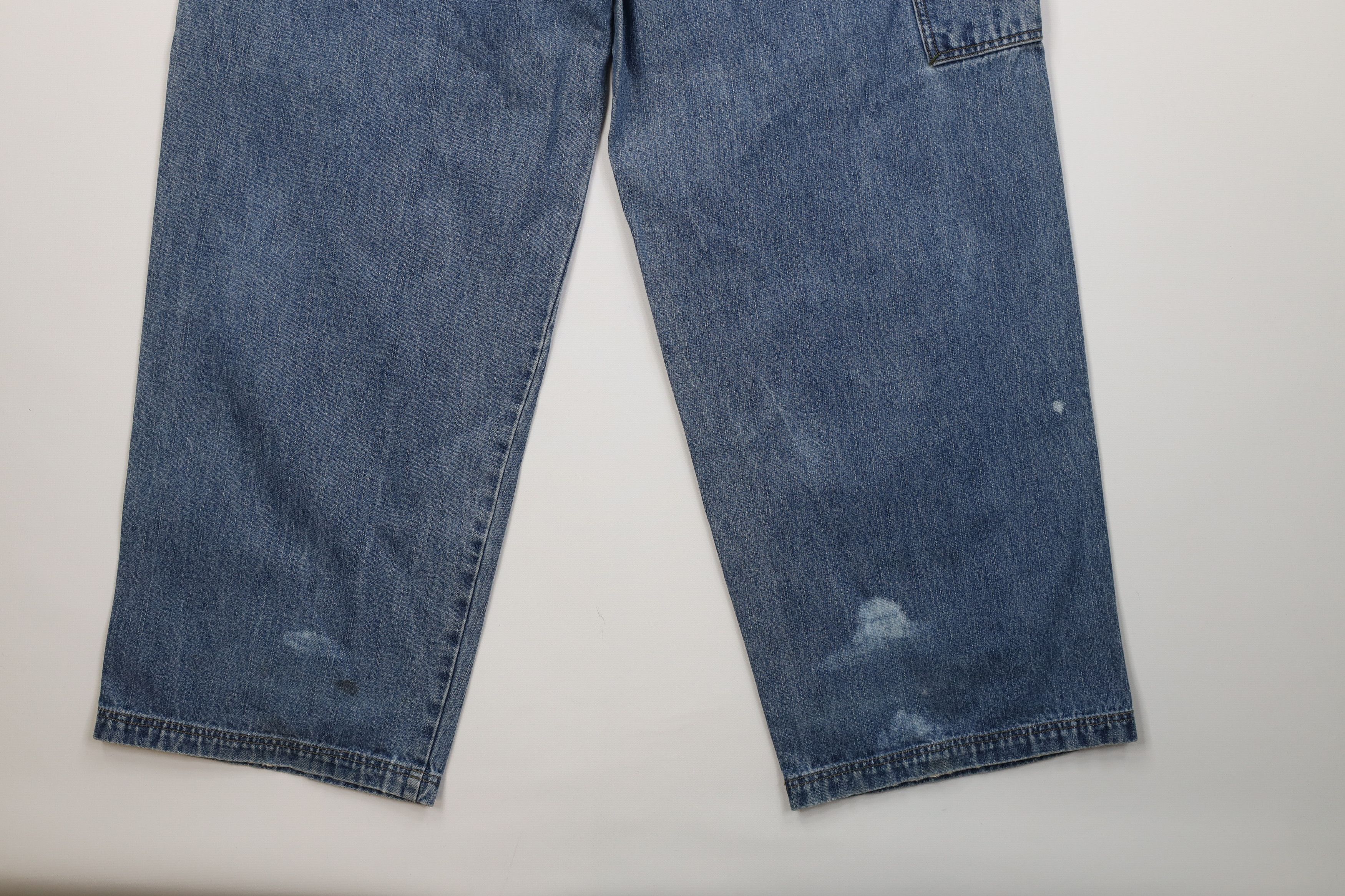 Toy Machine Vintage 90s Y2K Toy Machine Skateboarding Wide Denim Jeans Size US 34 / EU 50 - 15 Thumbnail
