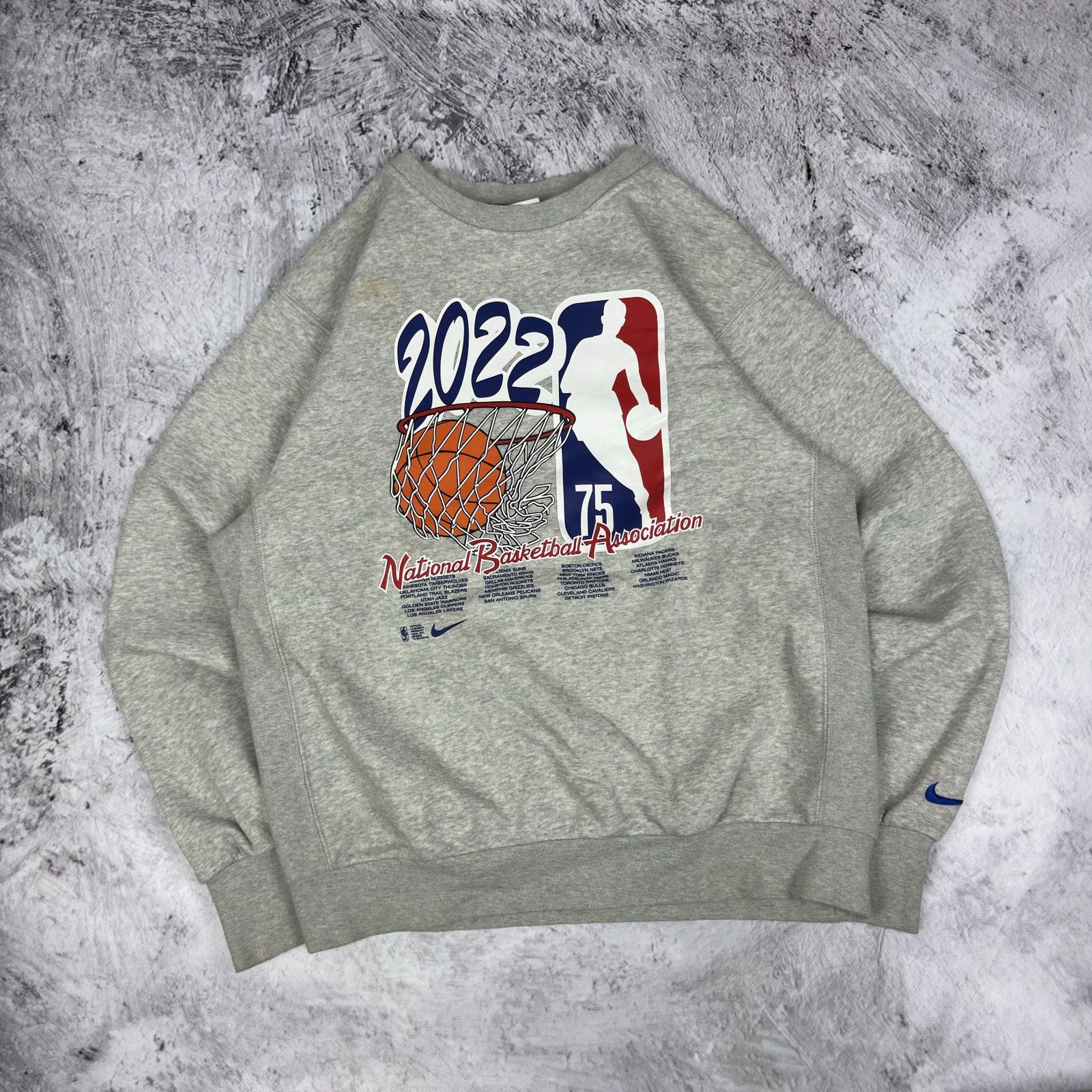 Nike Nike Men National Basketball Association NBA Team Sweatshirt Size US S / EU 44-46 / 1 - 1 Thumbnail