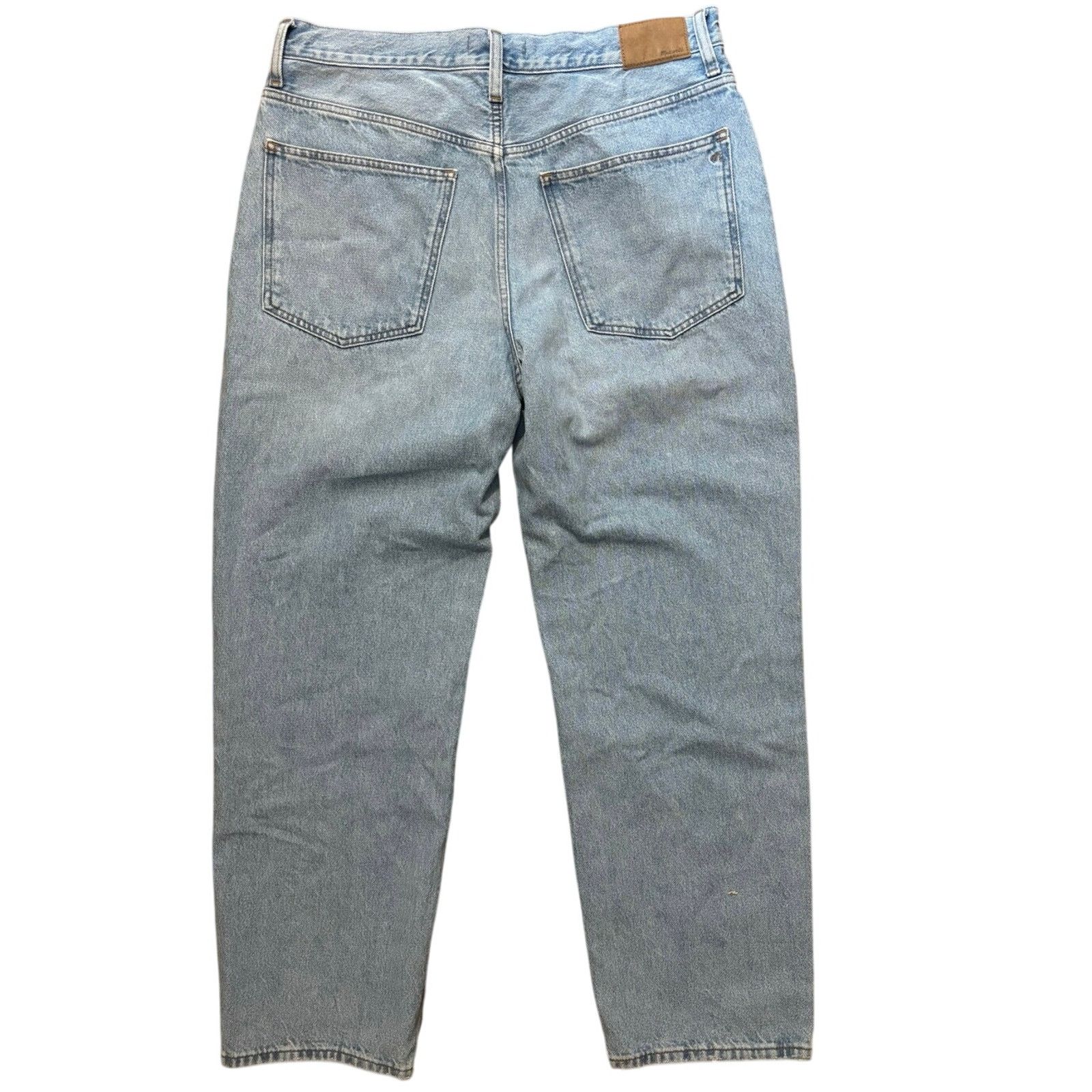 Madewell Madewell Baggy Straight Jeans in Paxton Wash Size 31 Size 31" - 8 Thumbnail
