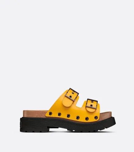 image of Dior O1Bcso1Str0224 Strap Sandals In Yellow, Women's (Size 5)