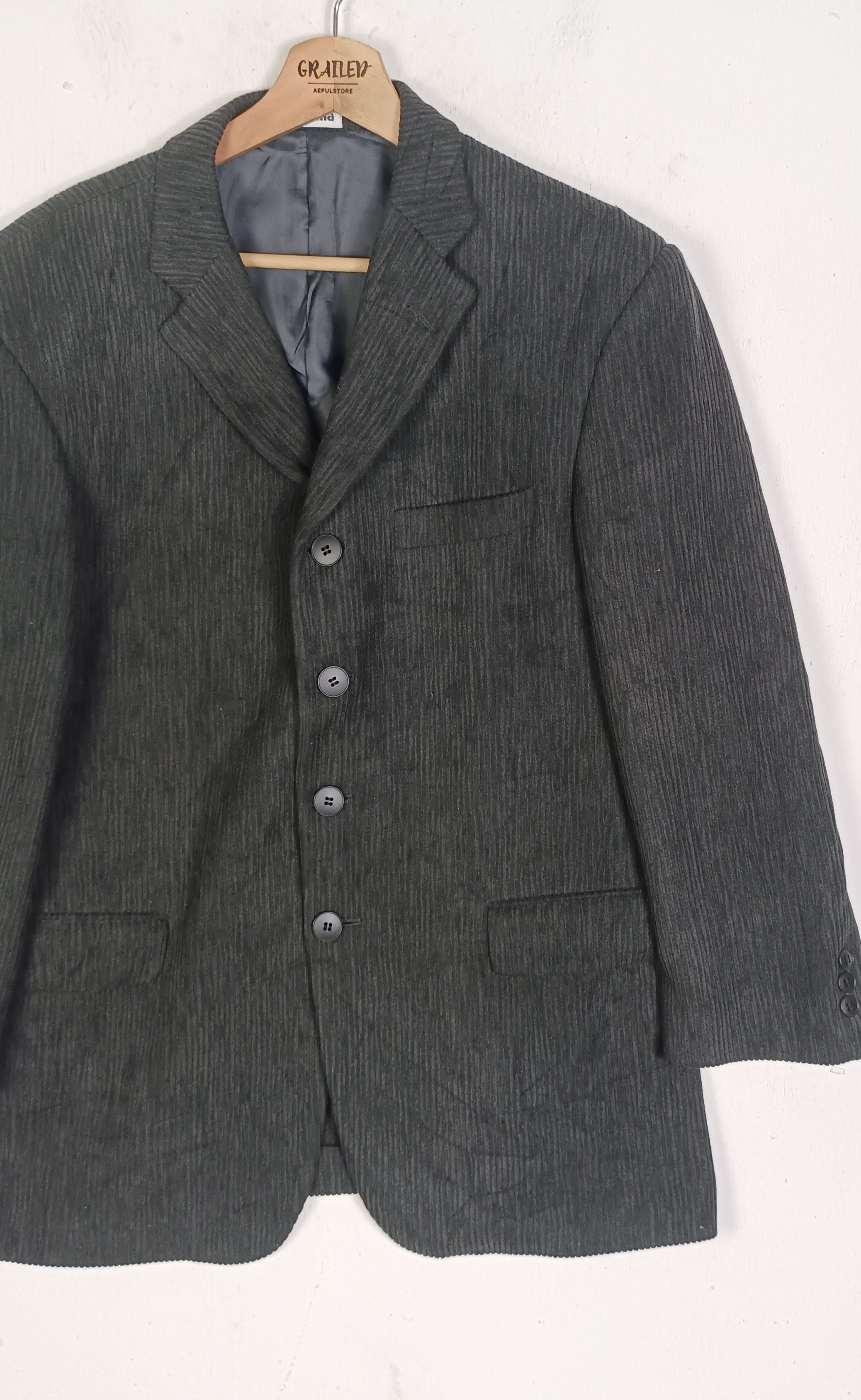 Renoma Rare🔥 UP Renoma Corduroy Button Up Blazer Size US M / EU 48-50 / 2 - 5 Thumbnail