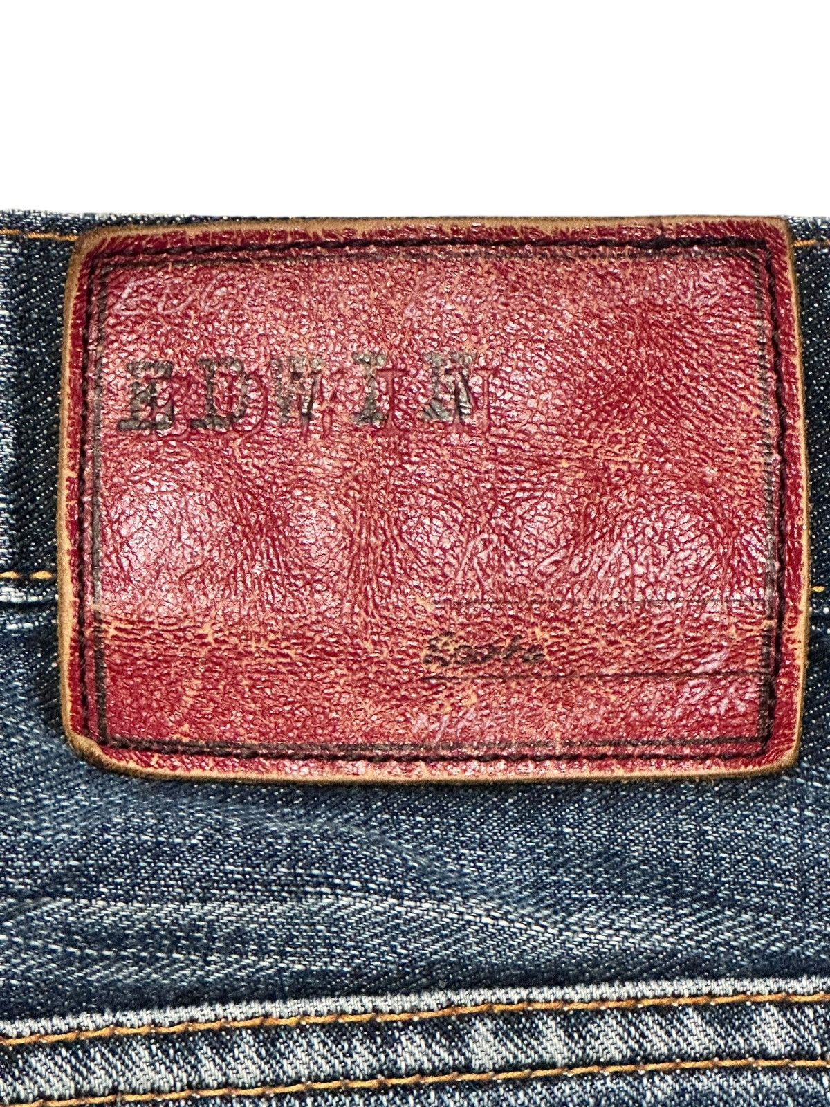 Edwin Edwin EDGE of BLUE JEANS Japan Straight Leg with Faded Wash Size US 35 - 9 Thumbnail