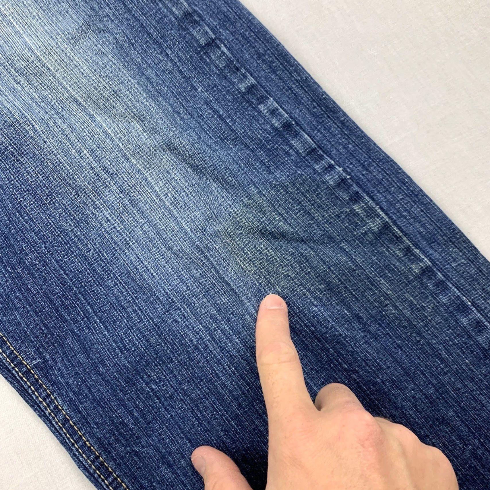 Avirex VINTAGE Avirex Jeans Men 34x30 Blue Grunge Skater Urban Y2K American Baggy Straight Relaxed Blue 34 30 Men Jeans Avirex Size US 34 / EU 50 - 4 Thumbnail