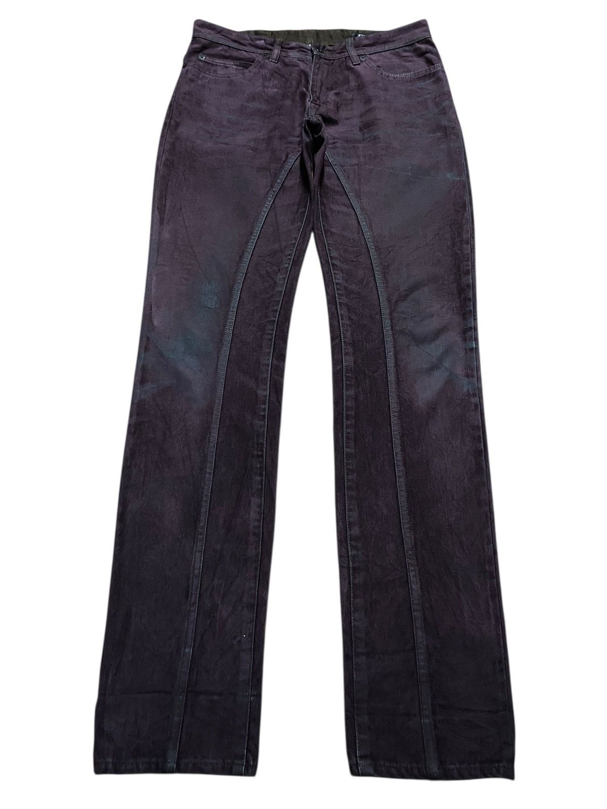 DKNY Vintage DKNY Slim Fit Deep Purple Nice Faded Jeans Size US 30 / EU 46 - 1 Thumbnail