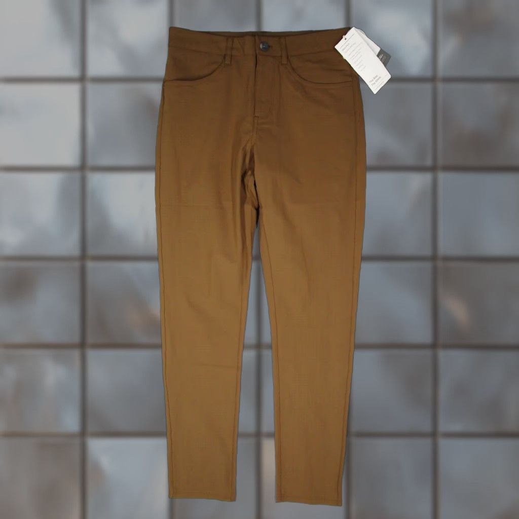 Vuori Vuori Pants Mens 28 Brown Meta V430 Performance Chino Tapered 31 Inseam Regular 28x31 Size US 28 / EU 44 - 1 Thumbnail