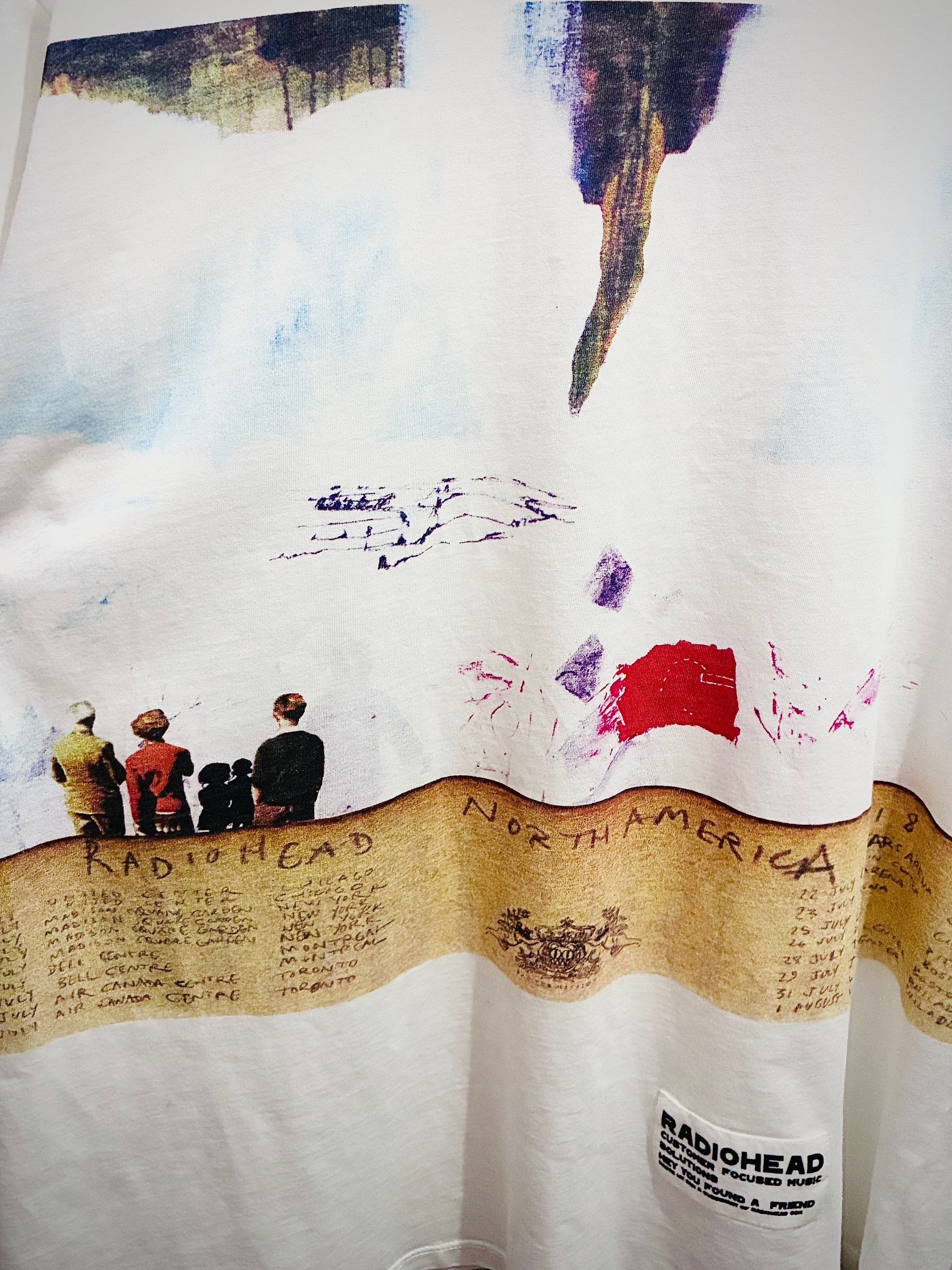 Zara Rare RADIOHEAD Shirt ZARA colab WASTE official Size US M / EU 48-50 / 2 - 3 Thumbnail