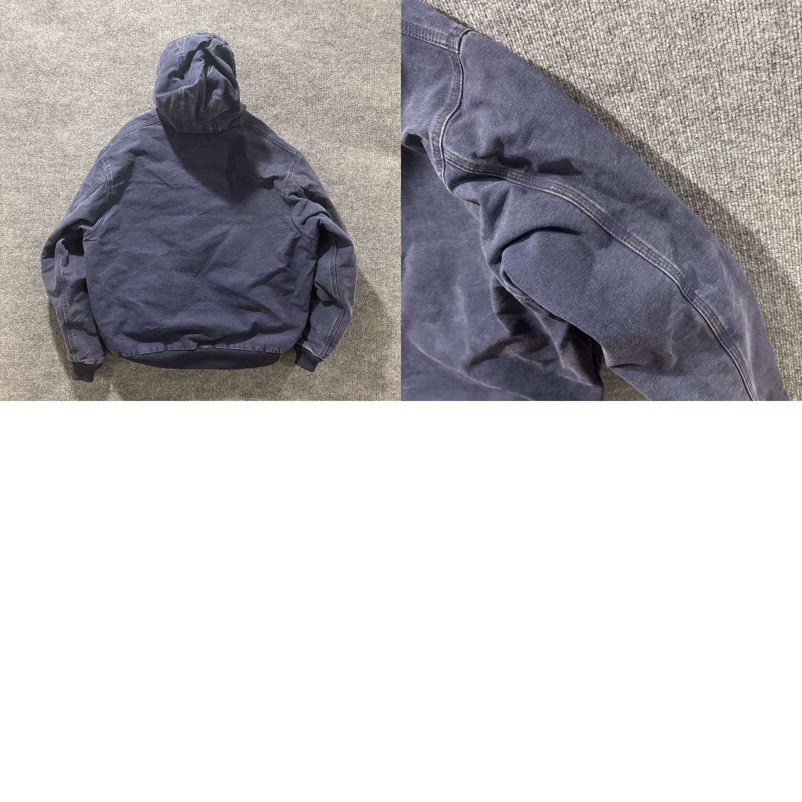 Carhartt VINTAGE Carhartt Full Zip-Up Blue Workwear Hooded Jacket 376-20 Men’s XL Size Hooded Workwear Bomber Jacket Men Blue XL Size US XL / EU 56 / 4 - 9 Thumbnail