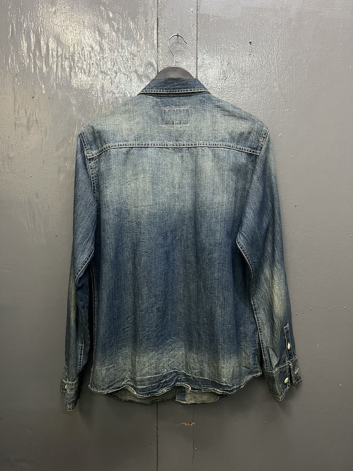 Billabong Billabong Cotton Denim Shirt Longsleeve Size US L / EU 52-54 / 3 - 4 Thumbnail