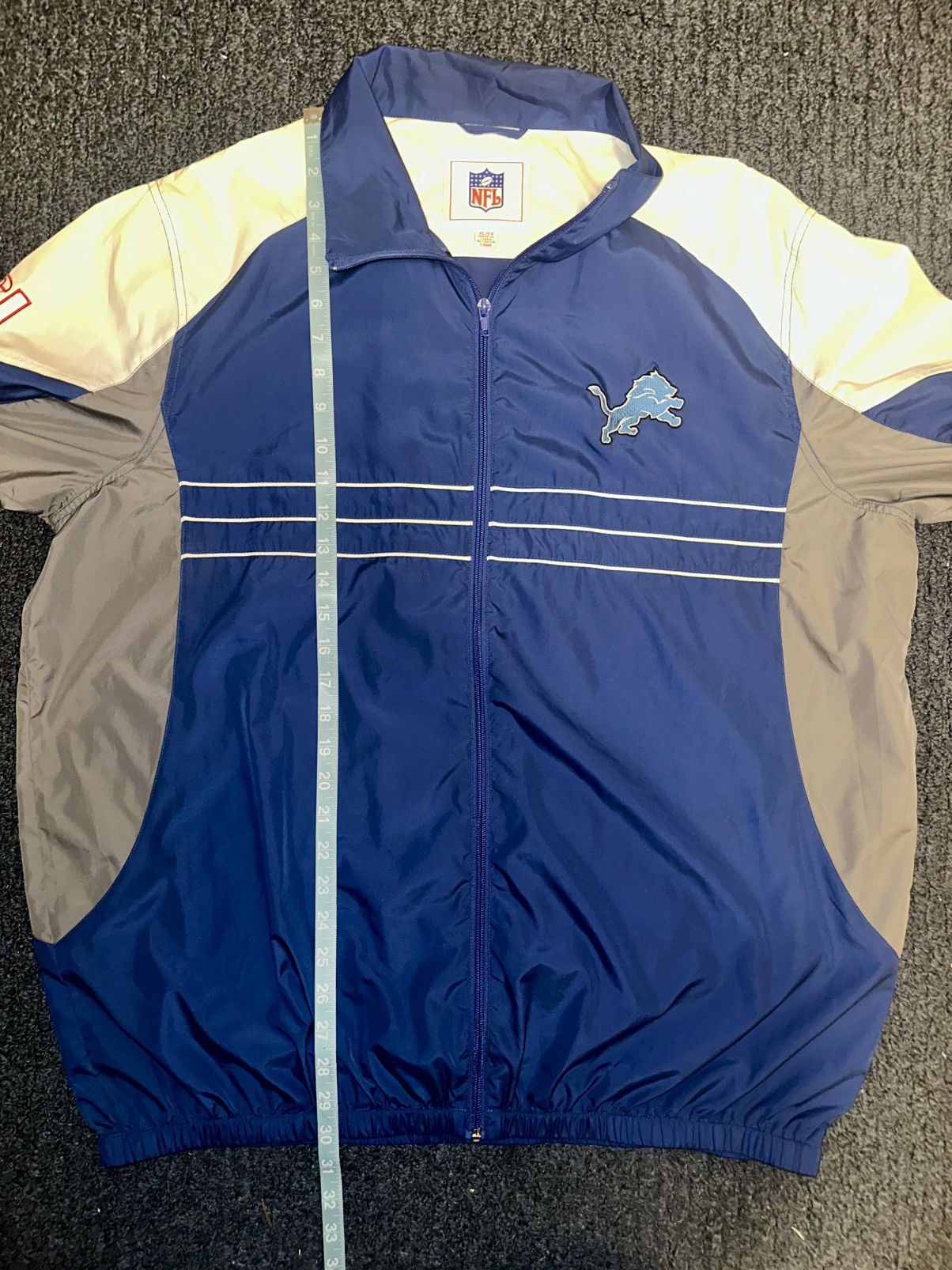NFL Vintage NFL Detroit Lions Y2K Windbreaker Size US XL / EU 56 / 4 - 4 Thumbnail