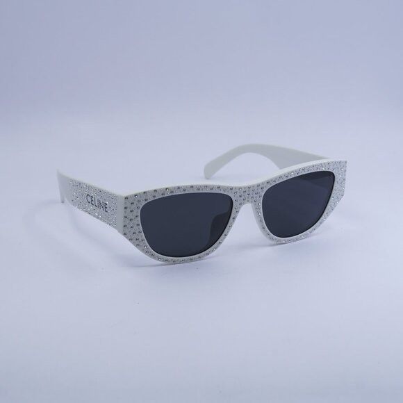 Celine 🕶️ New Celine CL4278US 25A Sunglasses - Ivory with Crystal Size ONE SIZE - 5 Thumbnail