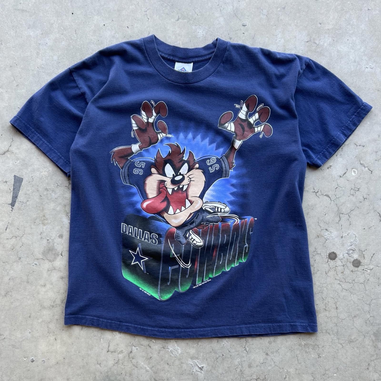 Designer 1995 Taz Dallas Cowboys Vintage Rare Size US L / EU 52-54 / 3 - 1 Thumbnail