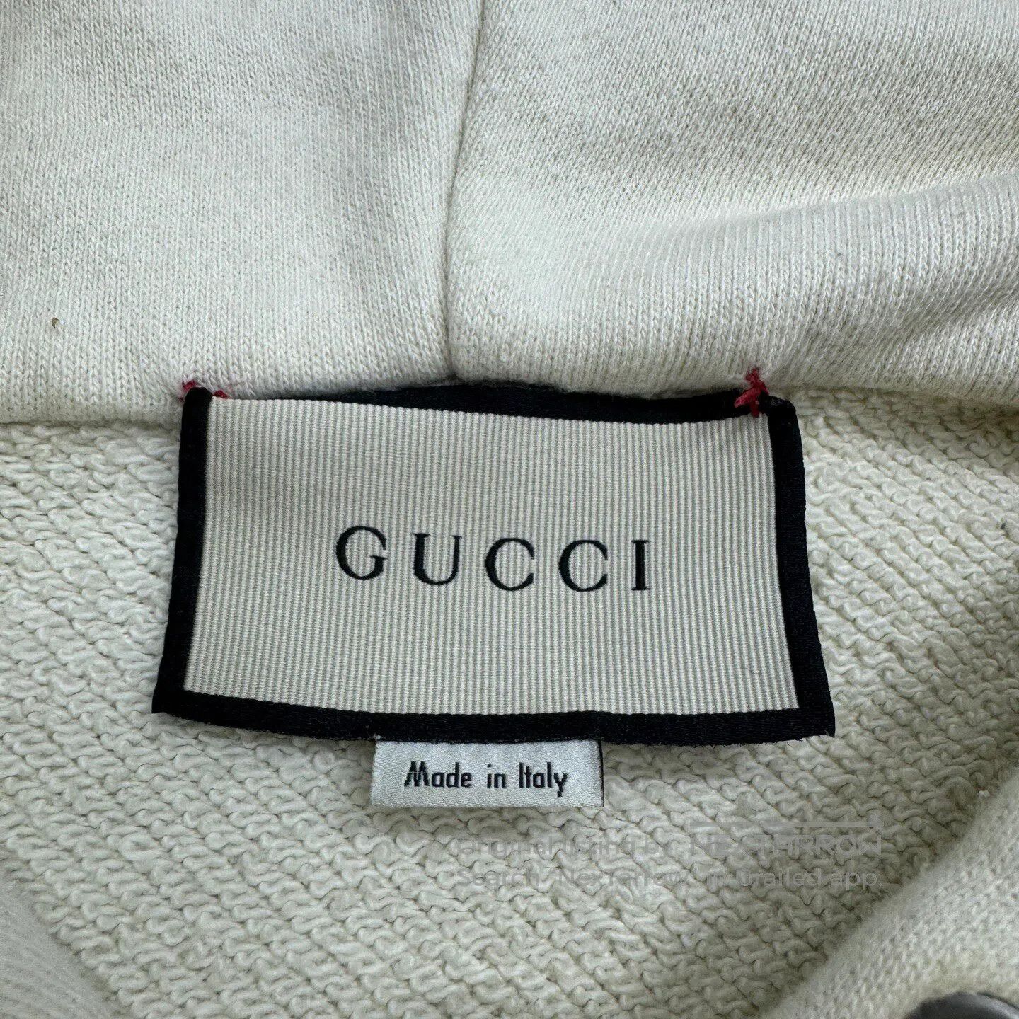 Gucci Guicci Printed hooded hoodie| Size US XS / EU 42 / 0 - 7 Thumbnail